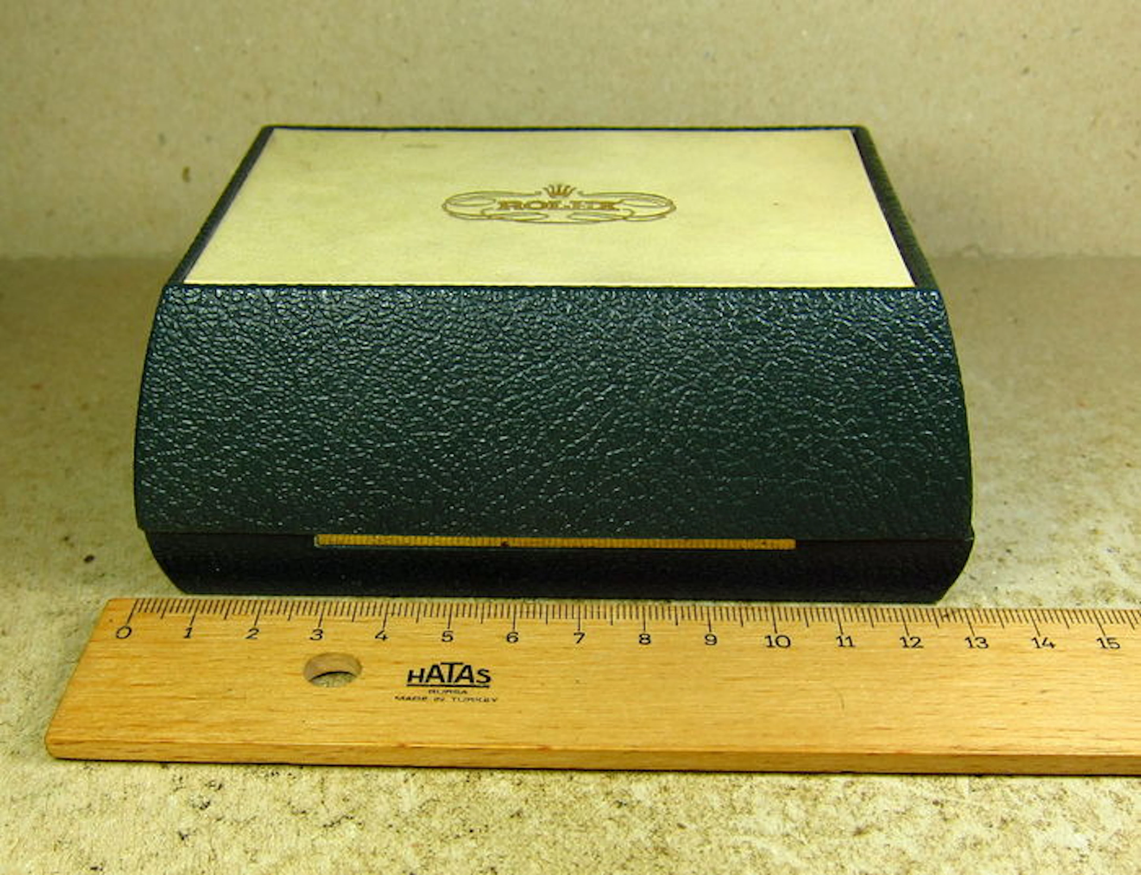 Rolex-Empty Watch Box-Heinz Wipperfeld Berlin-Authentic-Vintage
