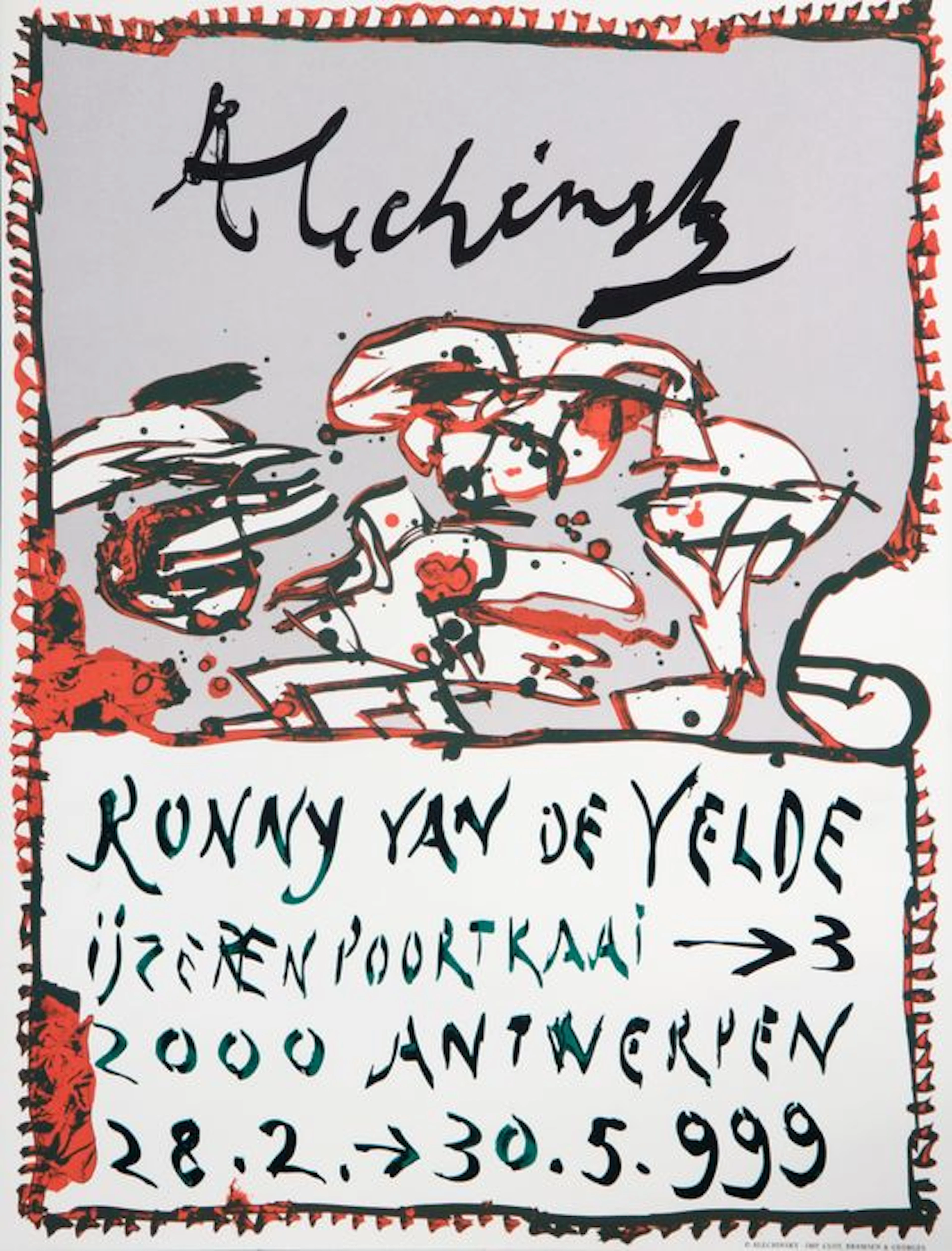 Pierre Alechinsky - Ijzerenpoortkaai