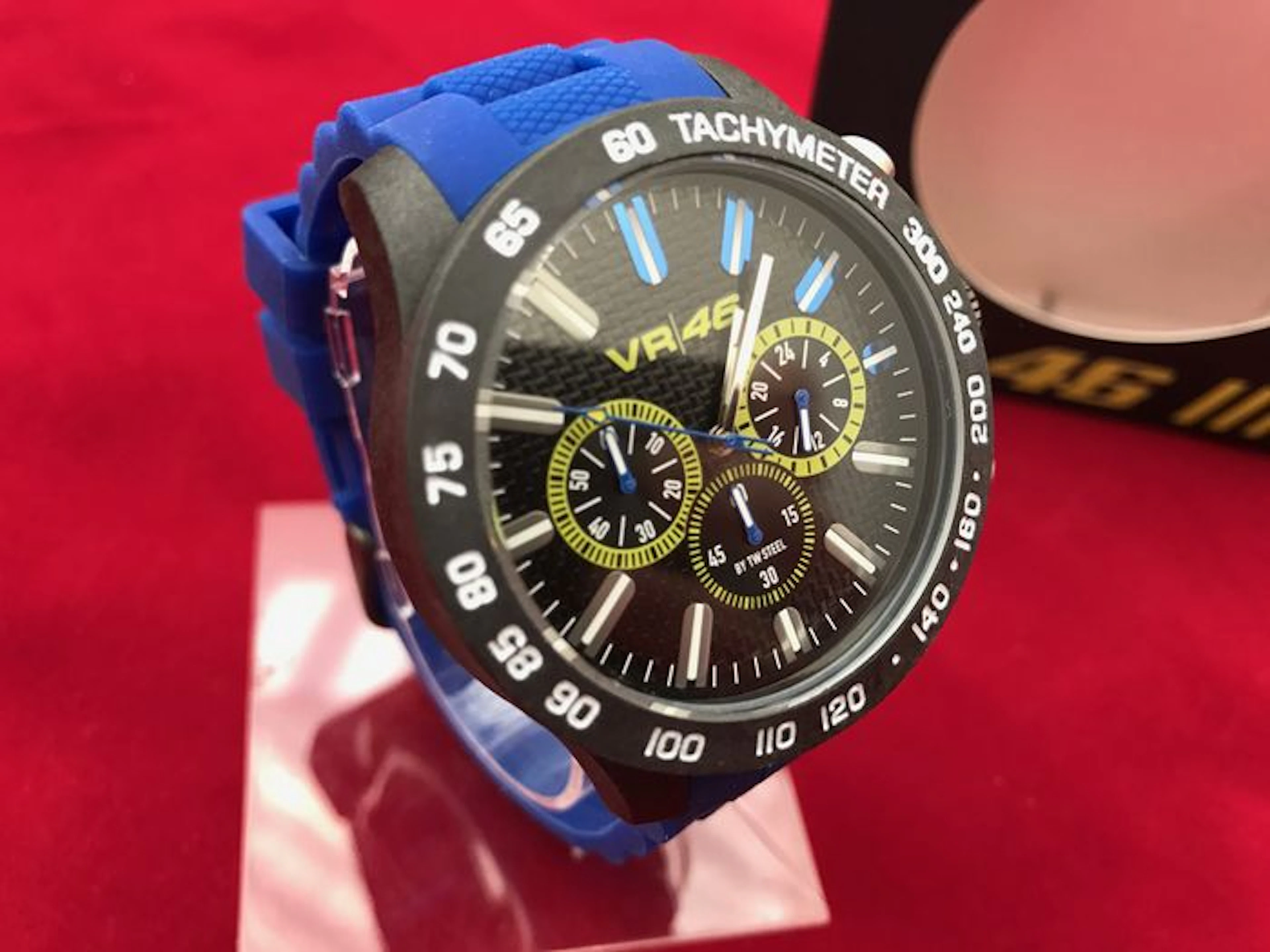 Valentino Rossi Yamaha VR46 - TW steel gentlemen’s wrist watch chronograph - in new condition