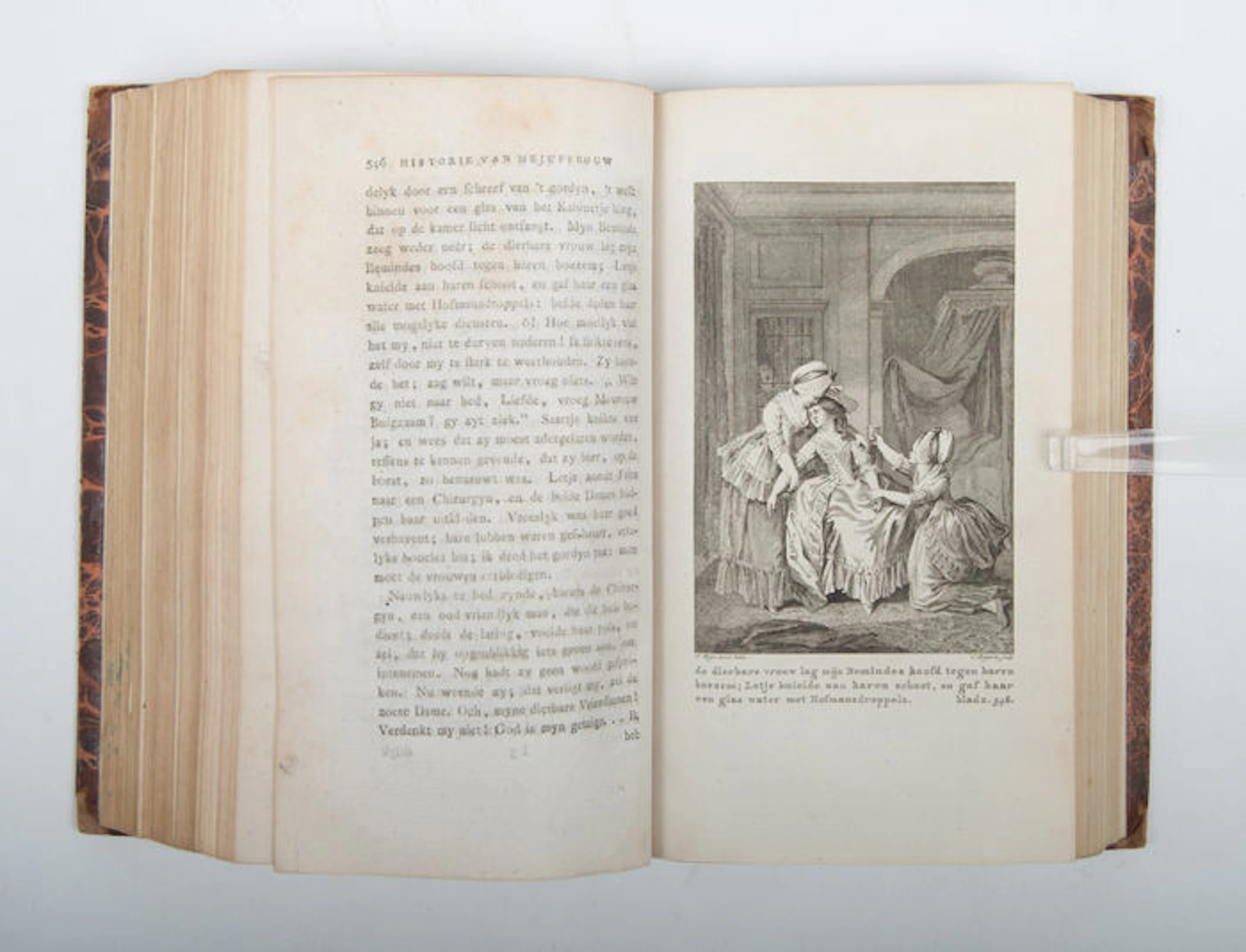 Betje Wolf en Aagje Deken - Historie van Mejuffrouw Sara Burgerhart - 2 parts in 1 band - 1786