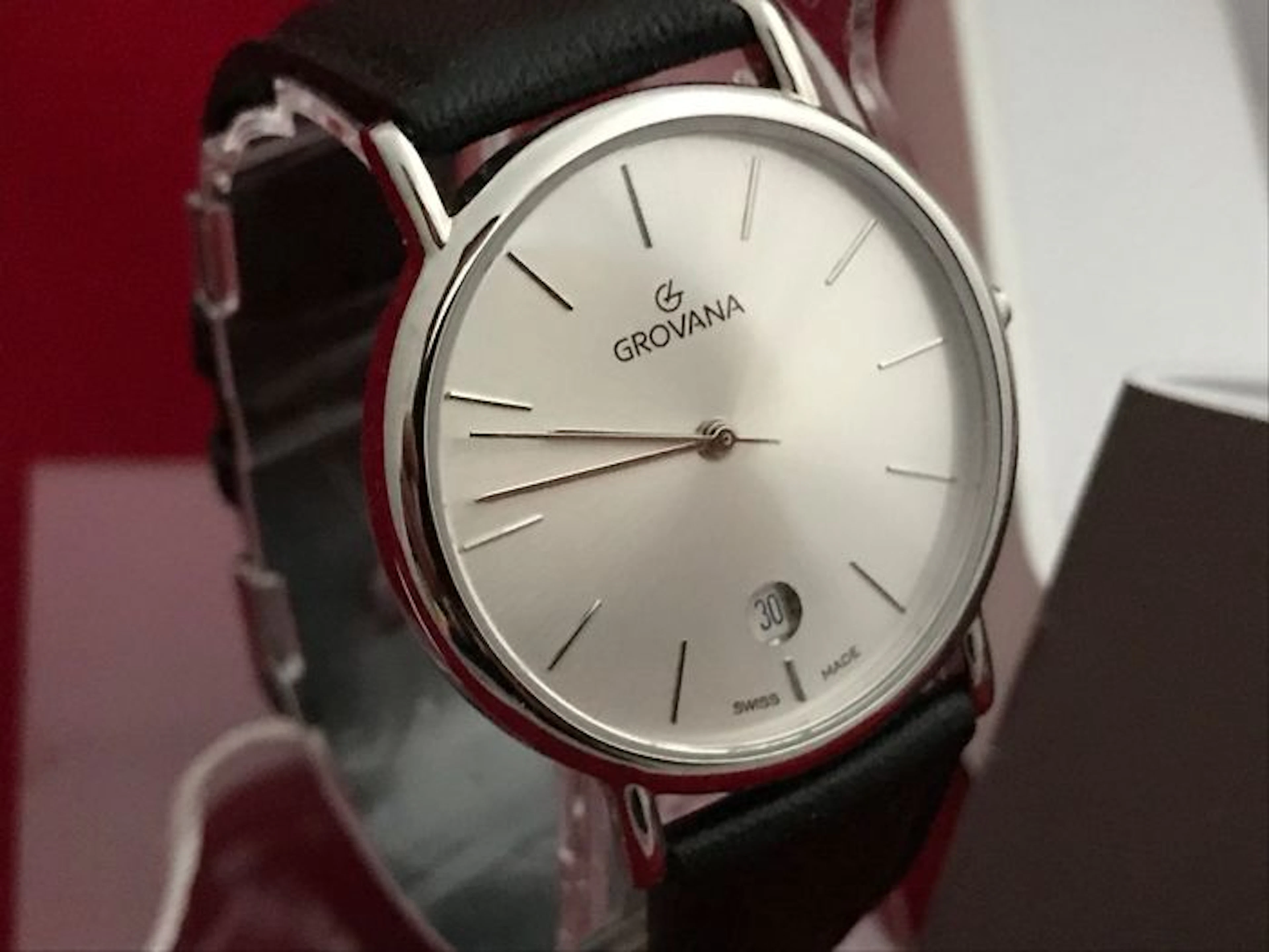 Grovana Swiss Made - unisex wristwatch - 2016 - mint condition