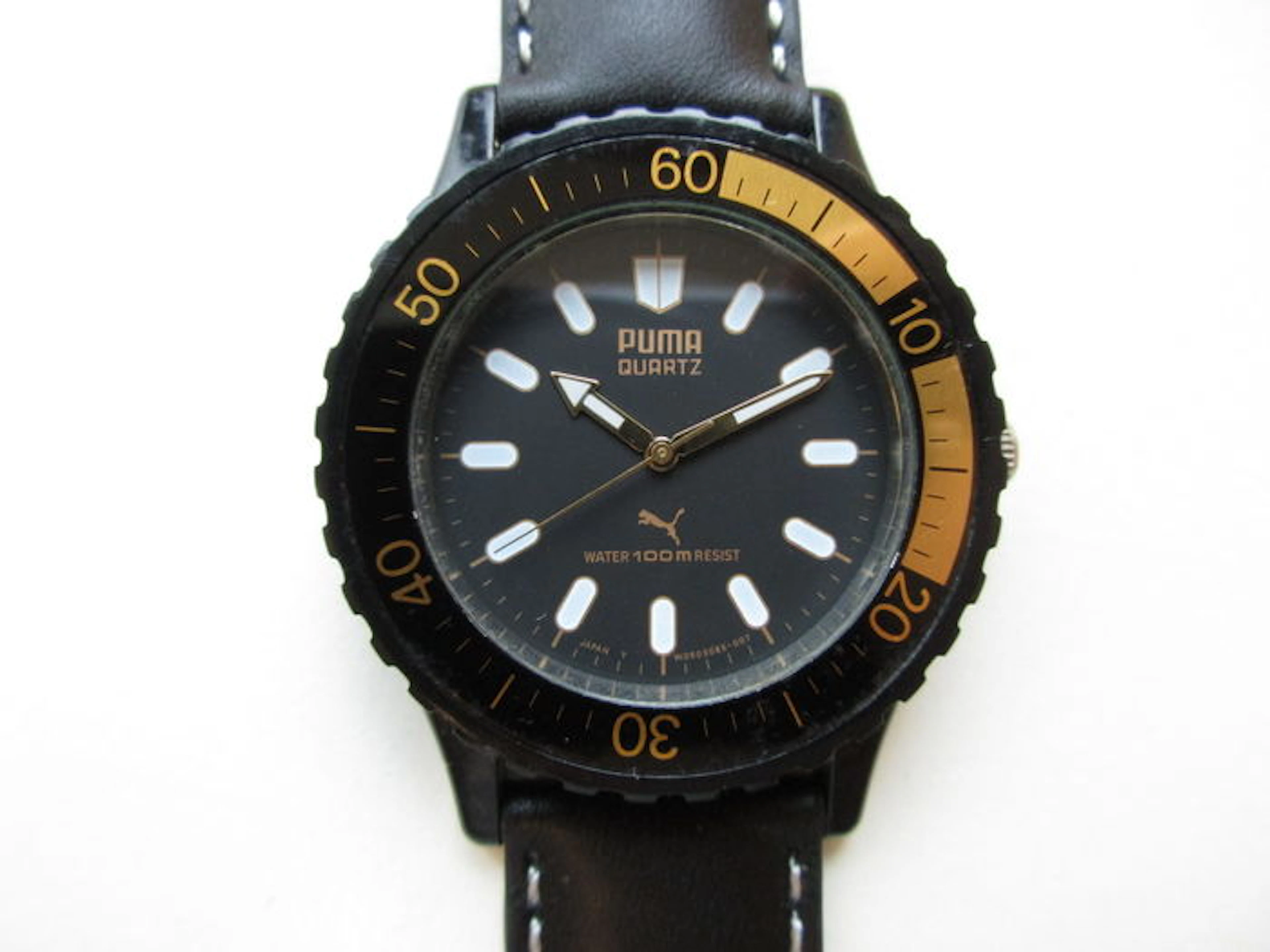 Puma reference W.053 divers - men's wristwatch with sports bezel - 1980s - never worn