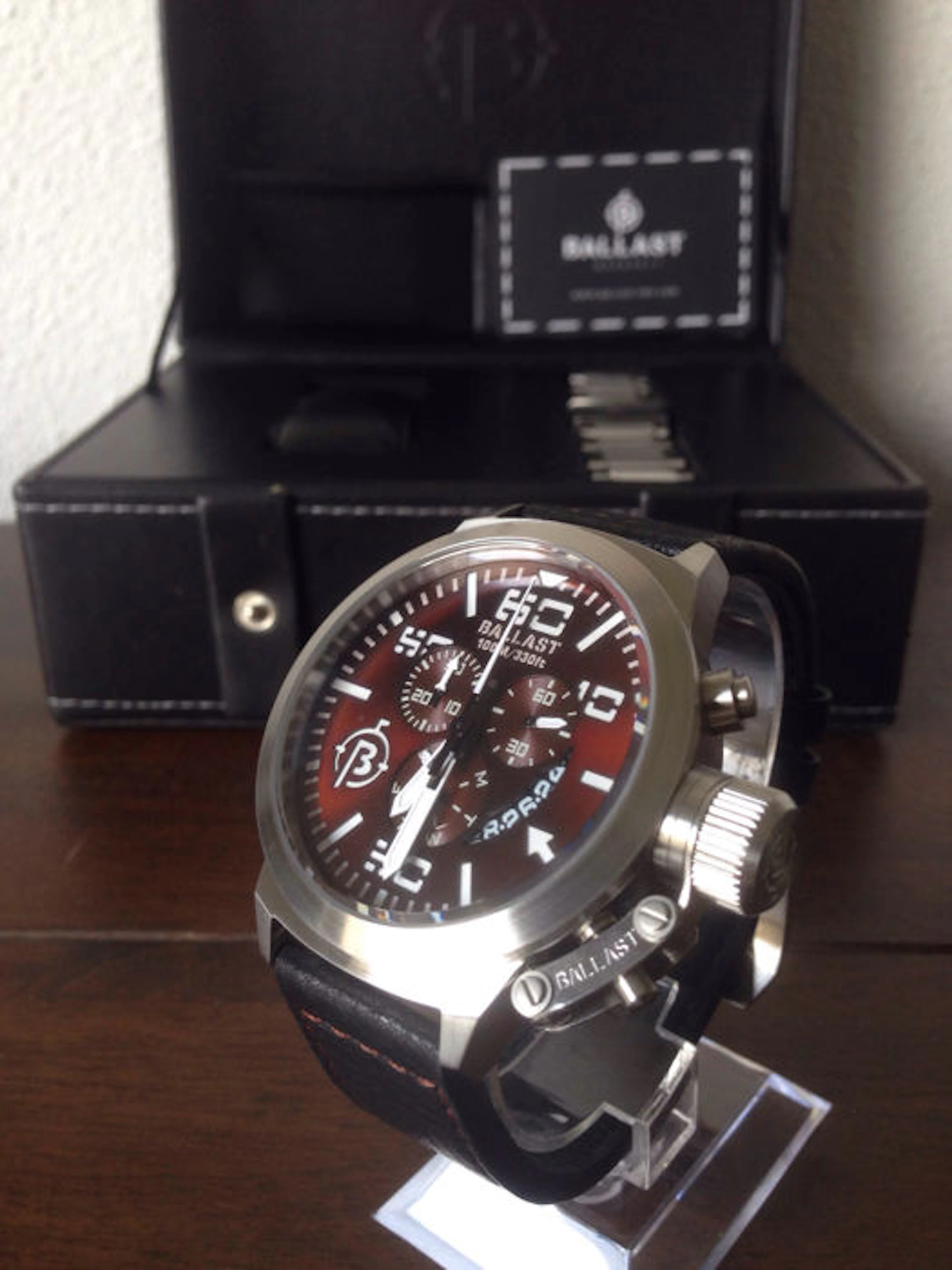Ballast Trafalgar 'Swiss made' chronograph - men's wristwatch - 2016