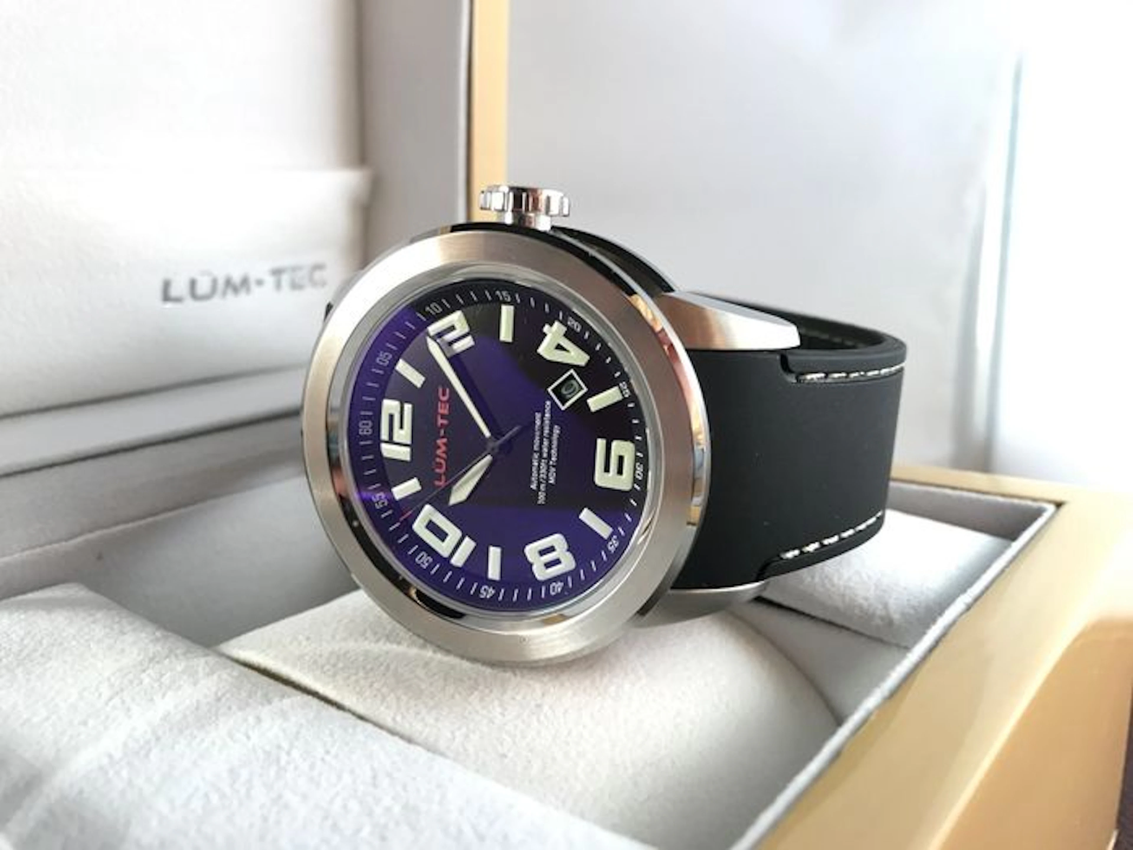 Lum-Tec Lumzilla 48mm Automatic NOS