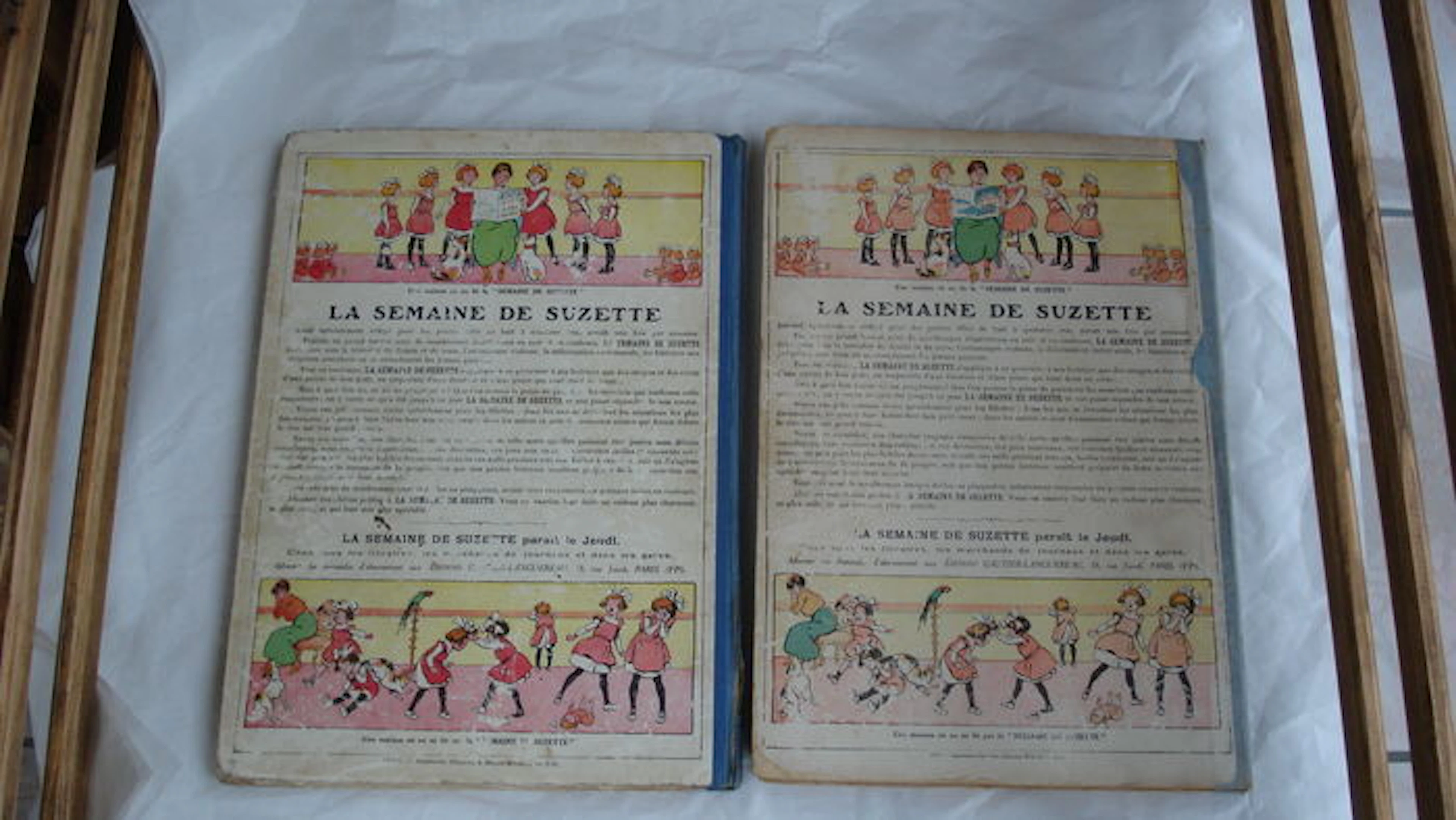 Jeunesse; La semaine de Suzette - 2 albums - 1930/1935