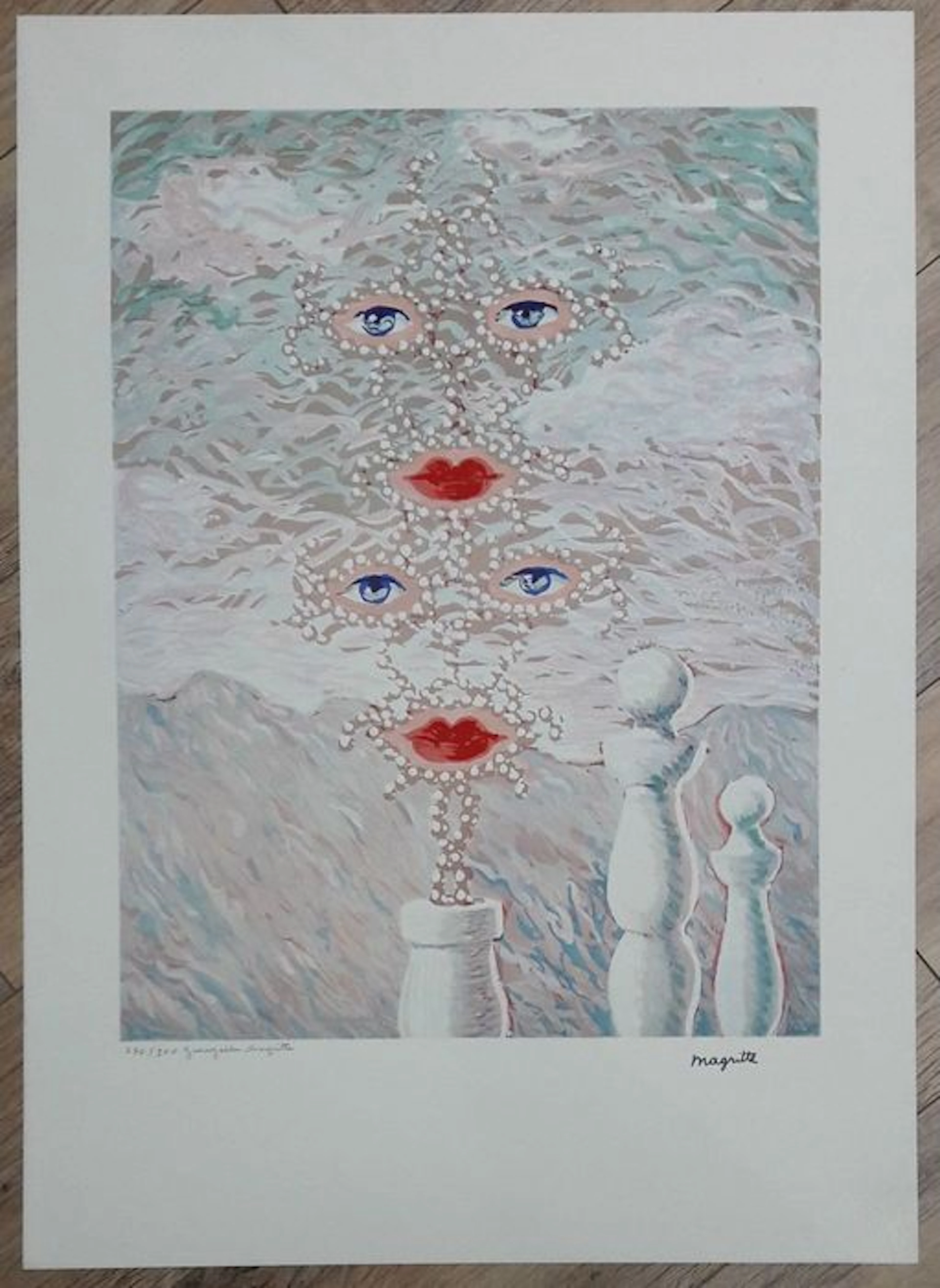 René Magritte - 3 lithographs from La Peinture et la Philosophie de René Magritte