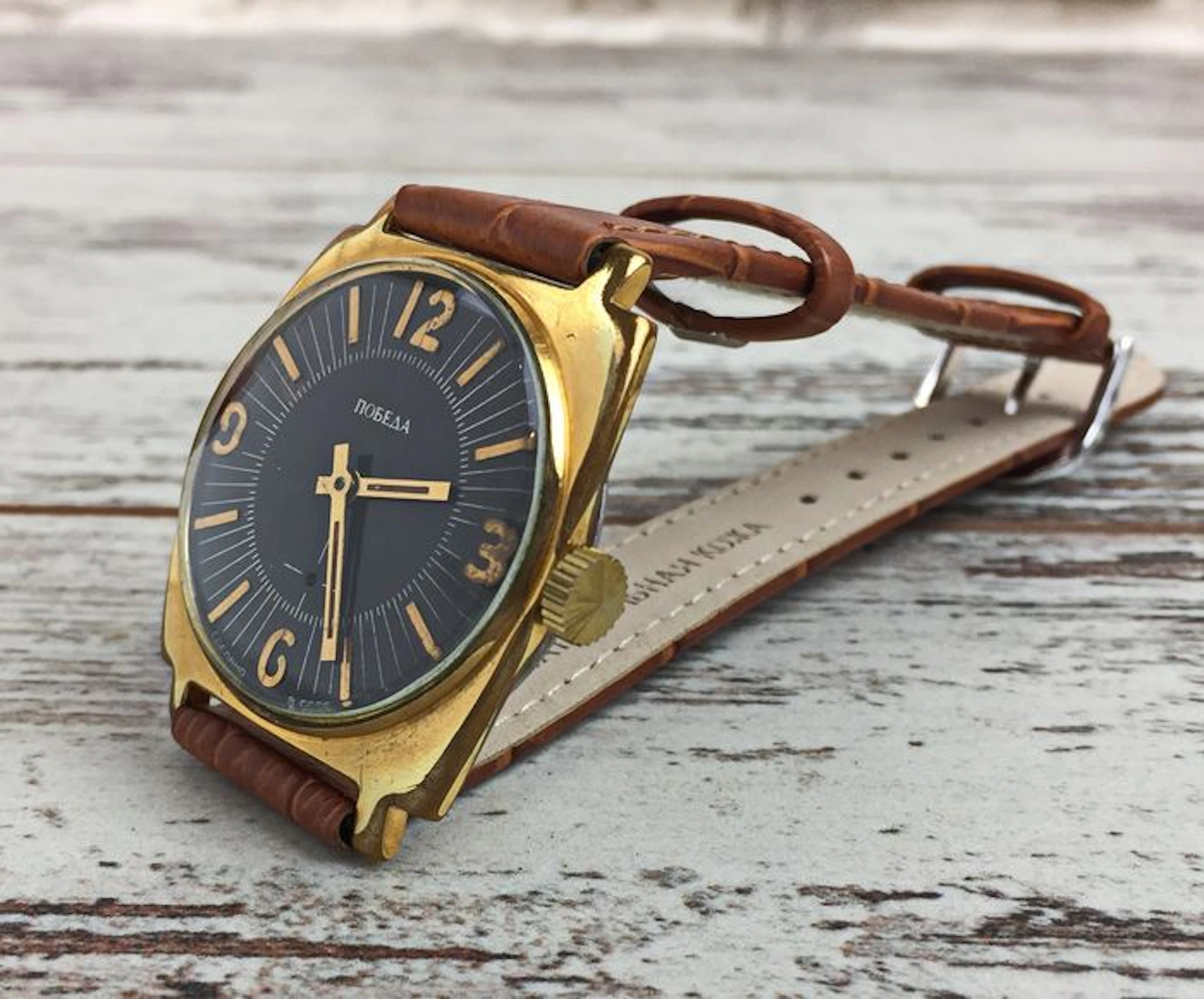 Pobeda – Soviet men's watch 80's.
