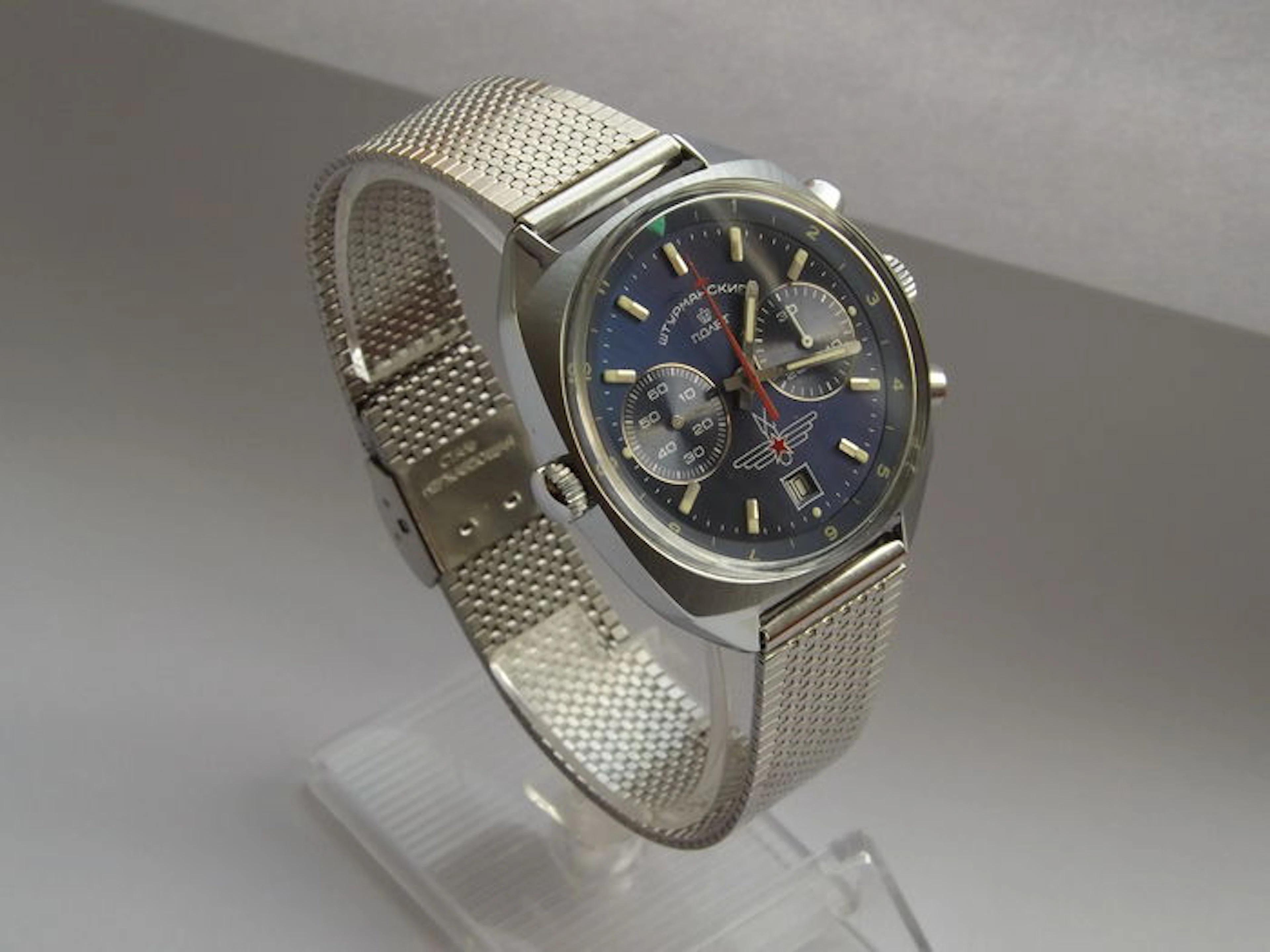 Poljot Sturmanskie 3133 Chronograph – Men's wristwatch – 1990s