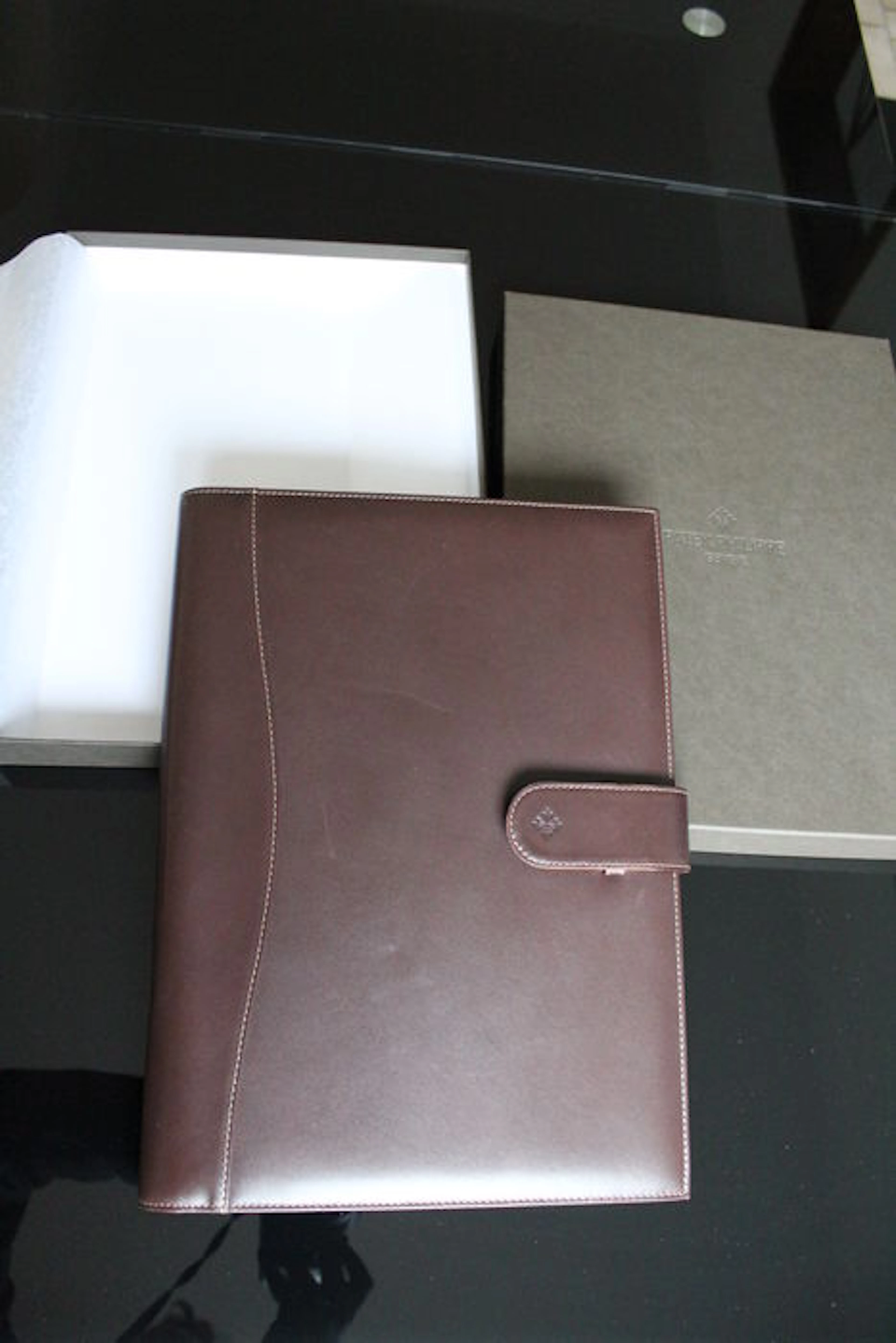 Patek Philippe leather presentation book DIN A4– Calatrava - No Reserve Price