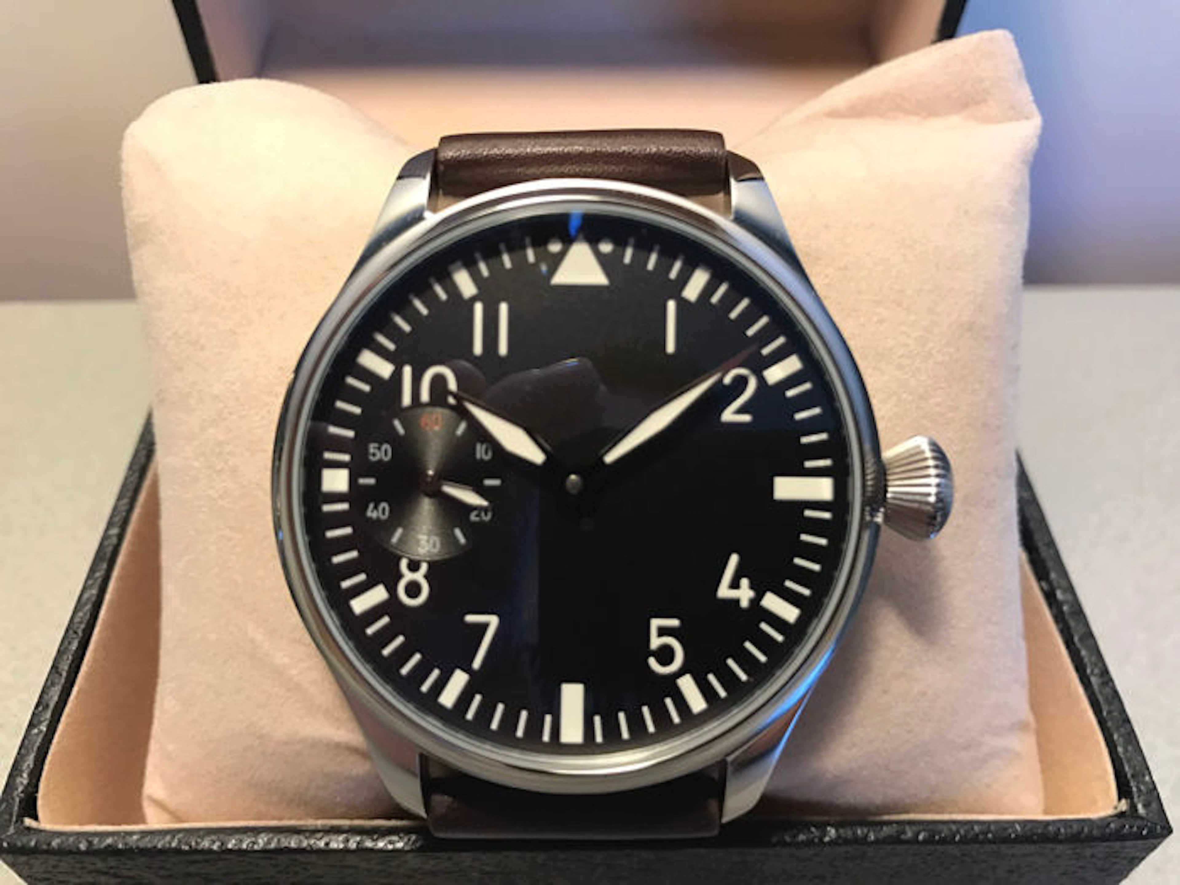 Parnis Aviator Big Pilot – Flieger watch - 2016, in new condition