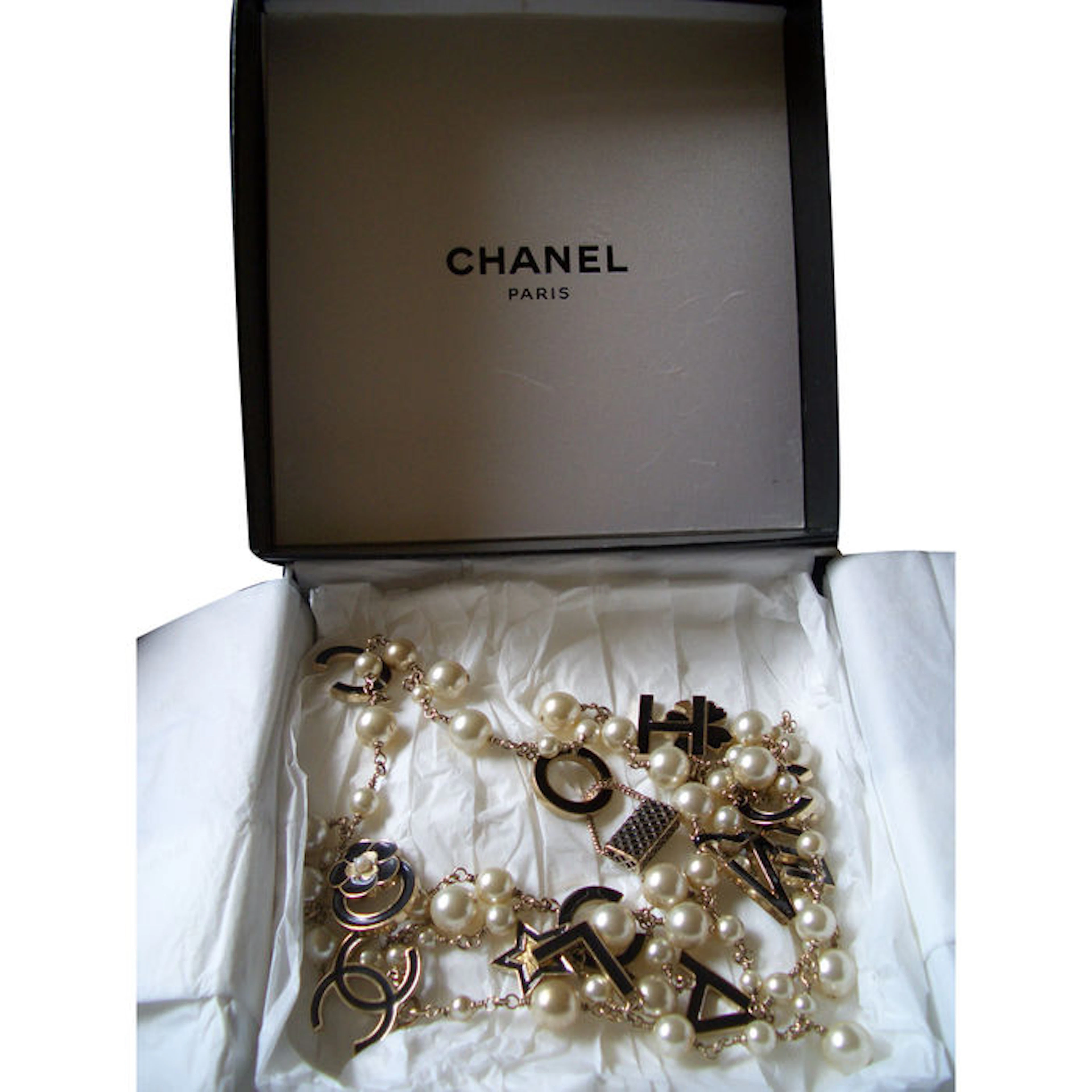 Chanel - Long necklace - very rare piece