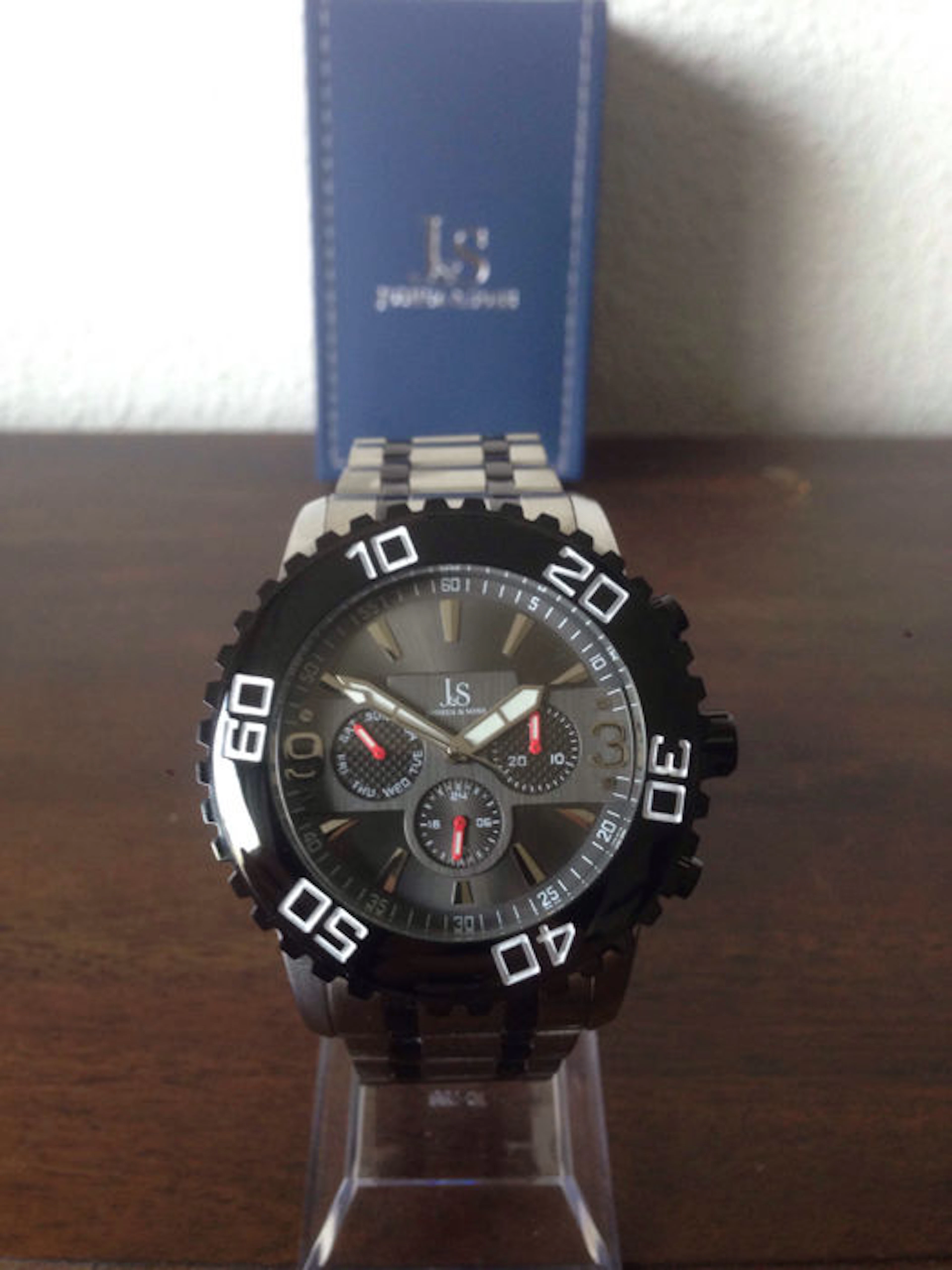 Joshua & Sons 100YG – men's wristwatch – 2016