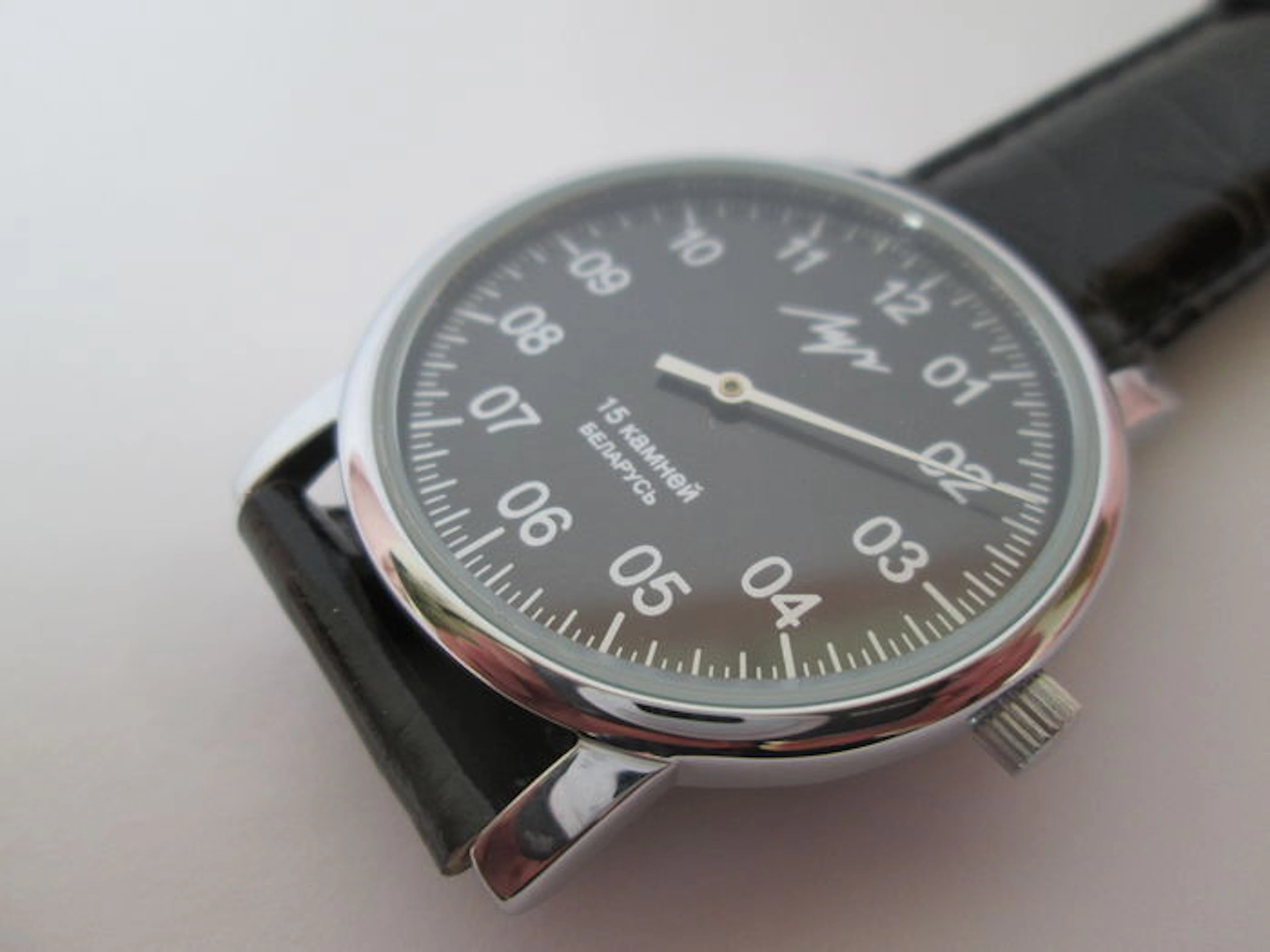 Luch, one handed, Russian men's watch, in unworn condition