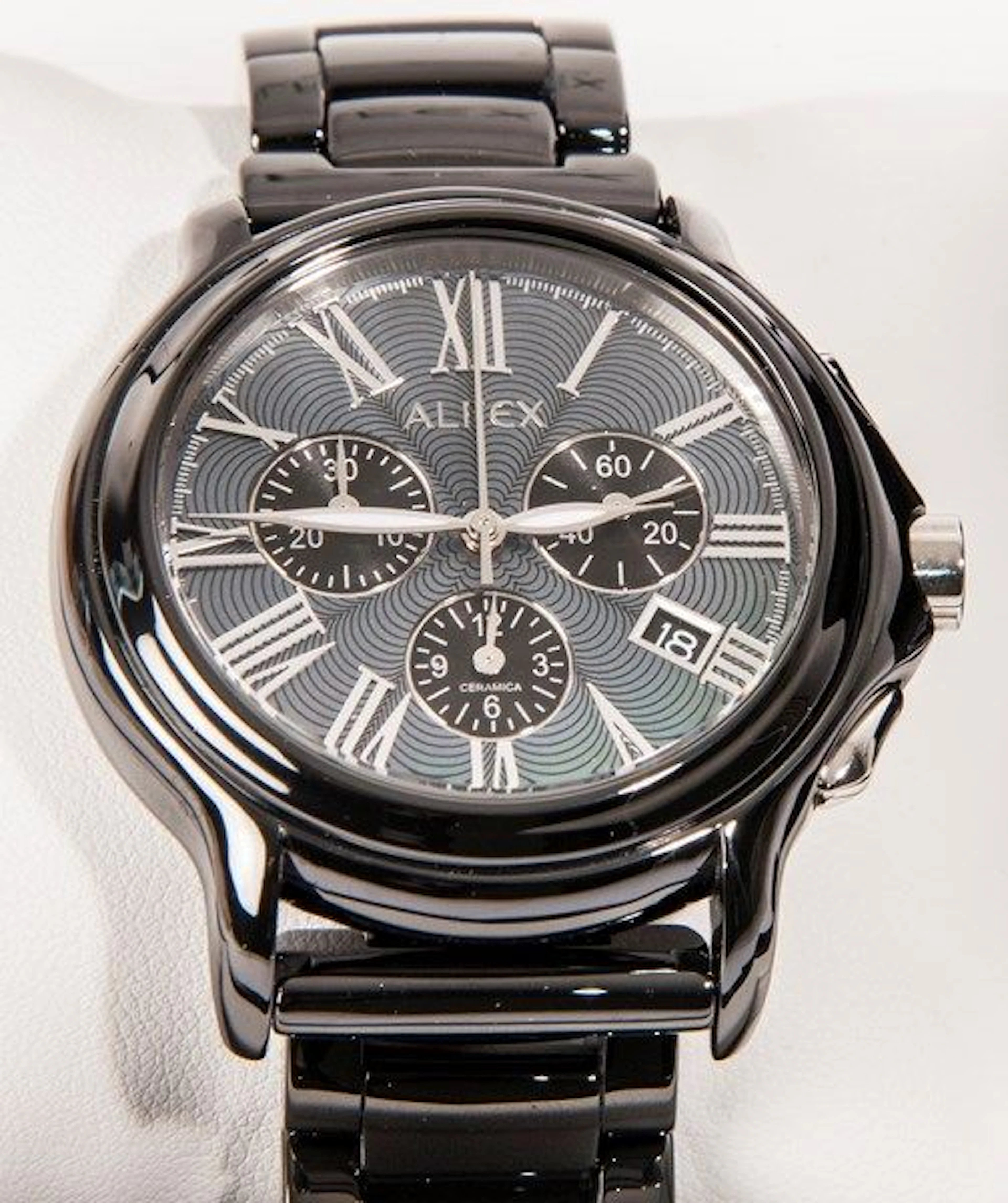 Alfex—Model 5629-794—Swiss-made men's chronograph