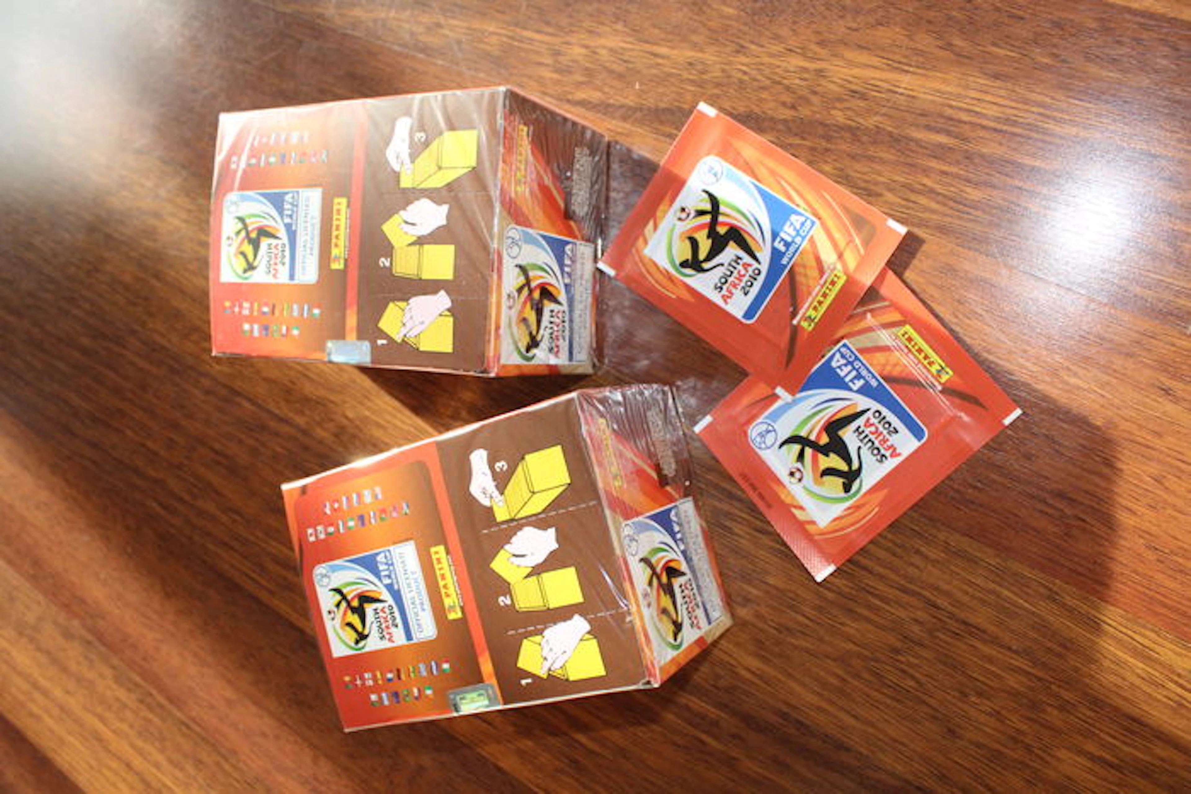 Panini - WC 2010 South Africa - 2 boxes - New in factory seal.