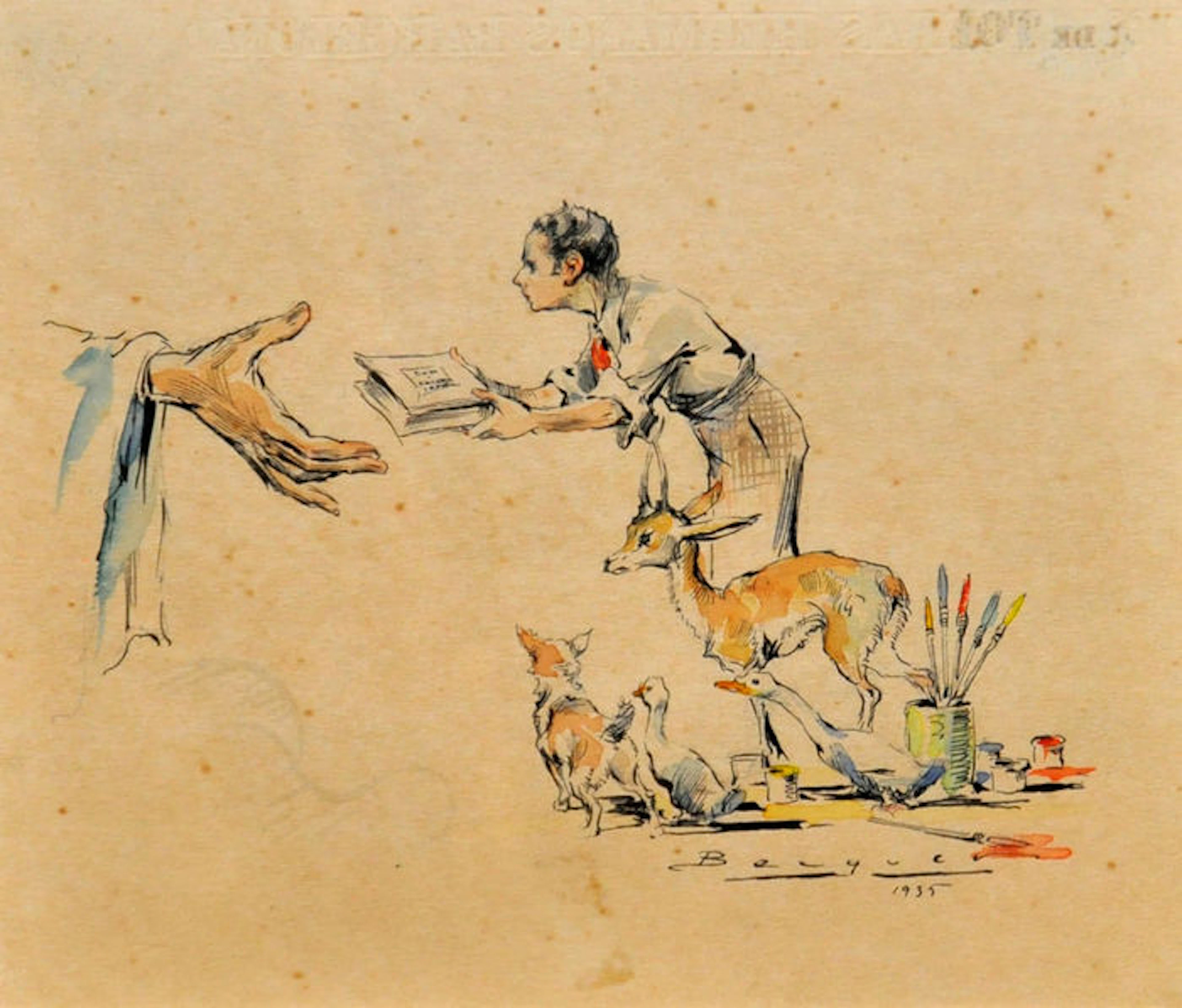 Carlos Bécquer Domínguez (1889 - 1968) - Untitled