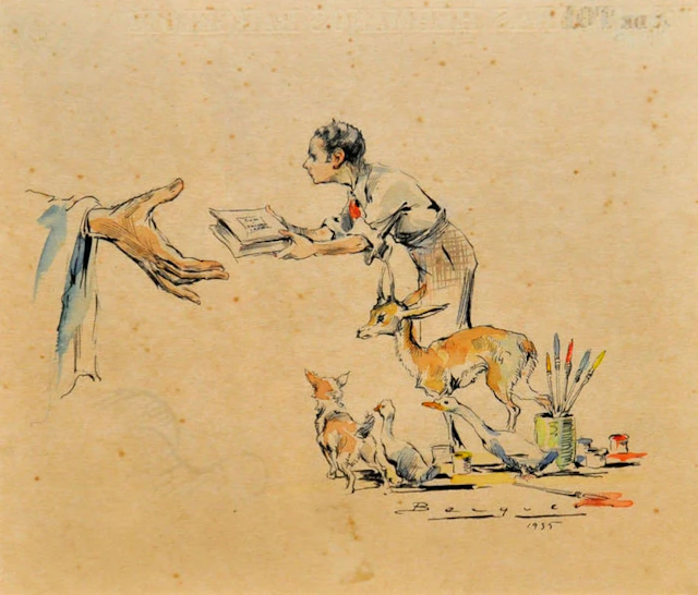 Carlos Bécquer Domínguez (1889 - 1968) - Untitled