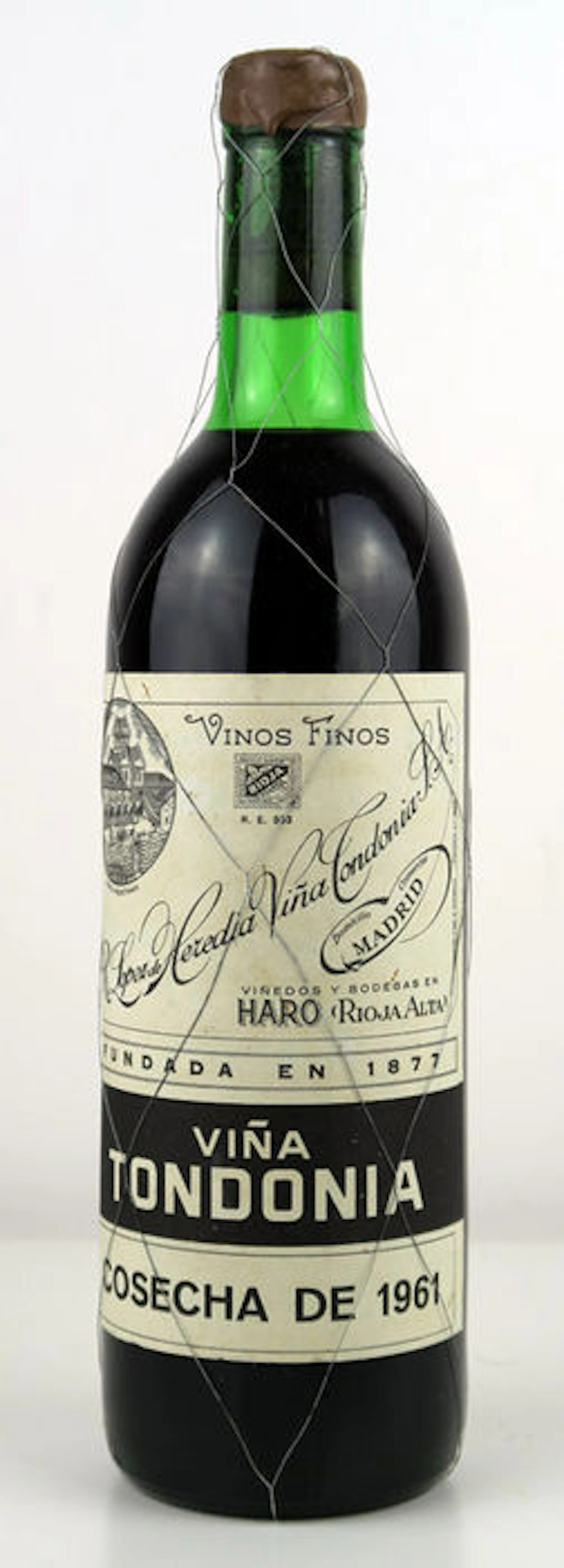 1961 Rioja Viña Tondonia Gran Reserva - 1 bottle