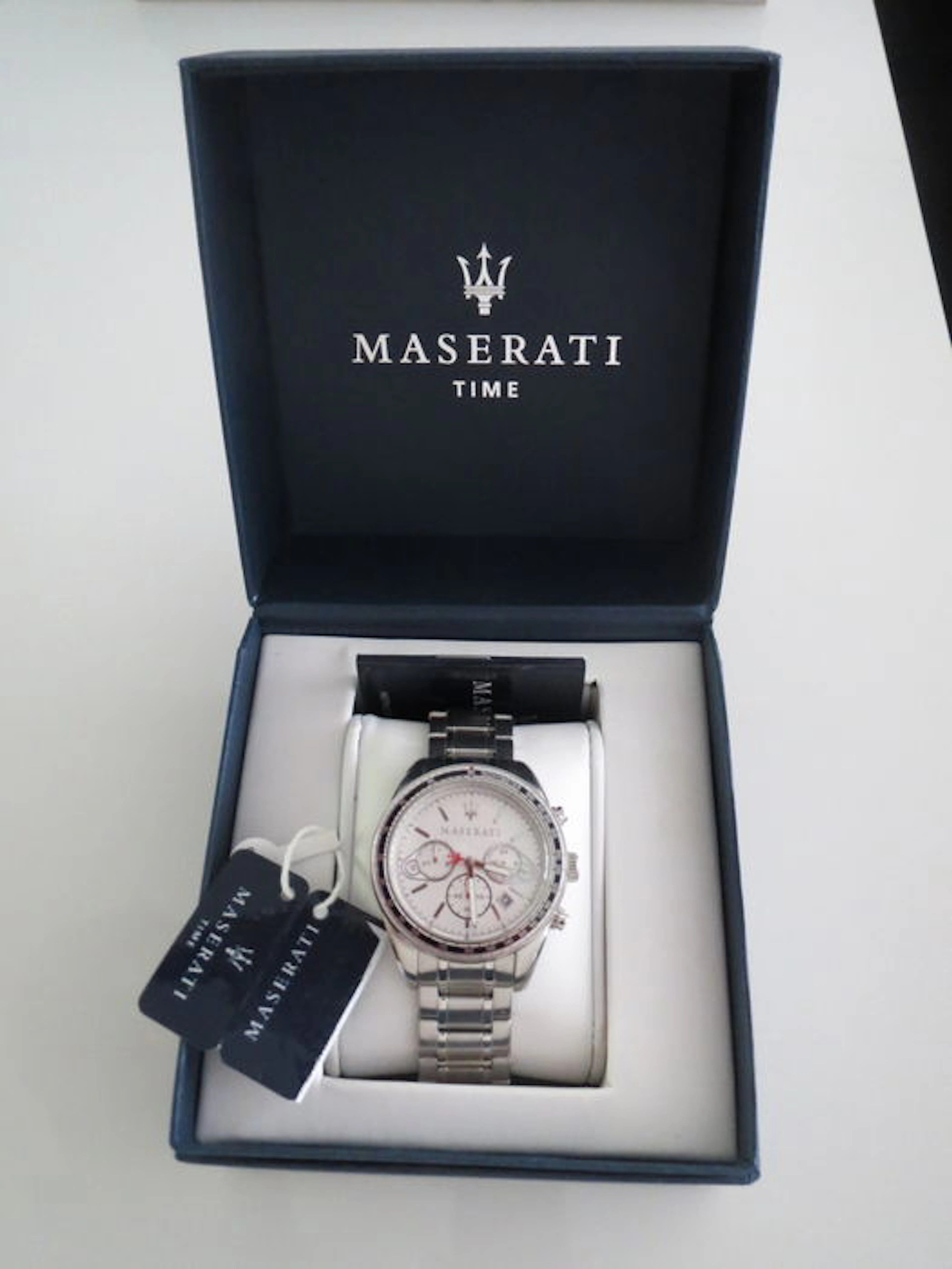Maserati Time - Tachymeter Chronograph - Stainless Steel / INOX