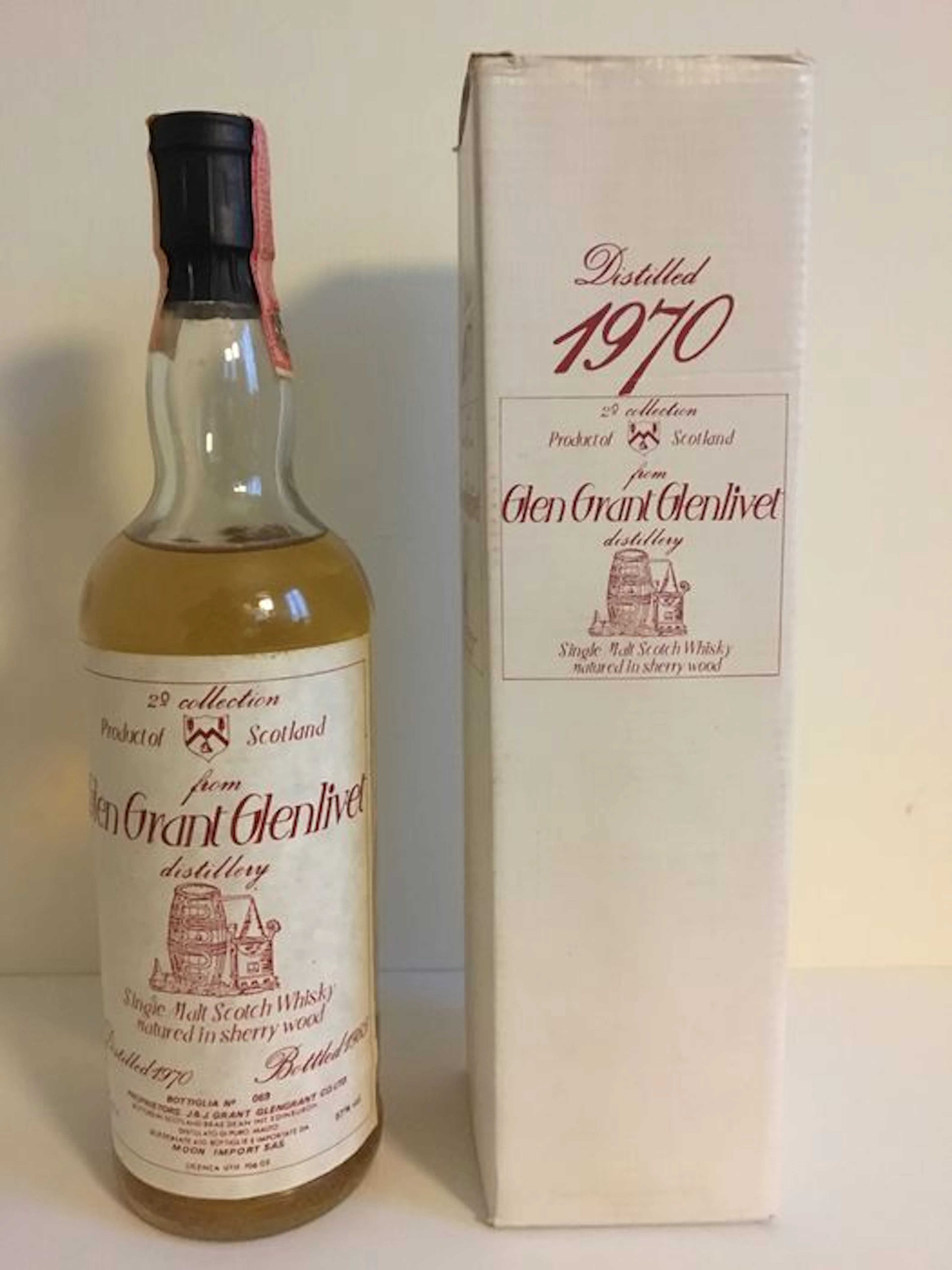 Glen Grant Glenlivet 1970 - bottled 1985 - Sherry Wood