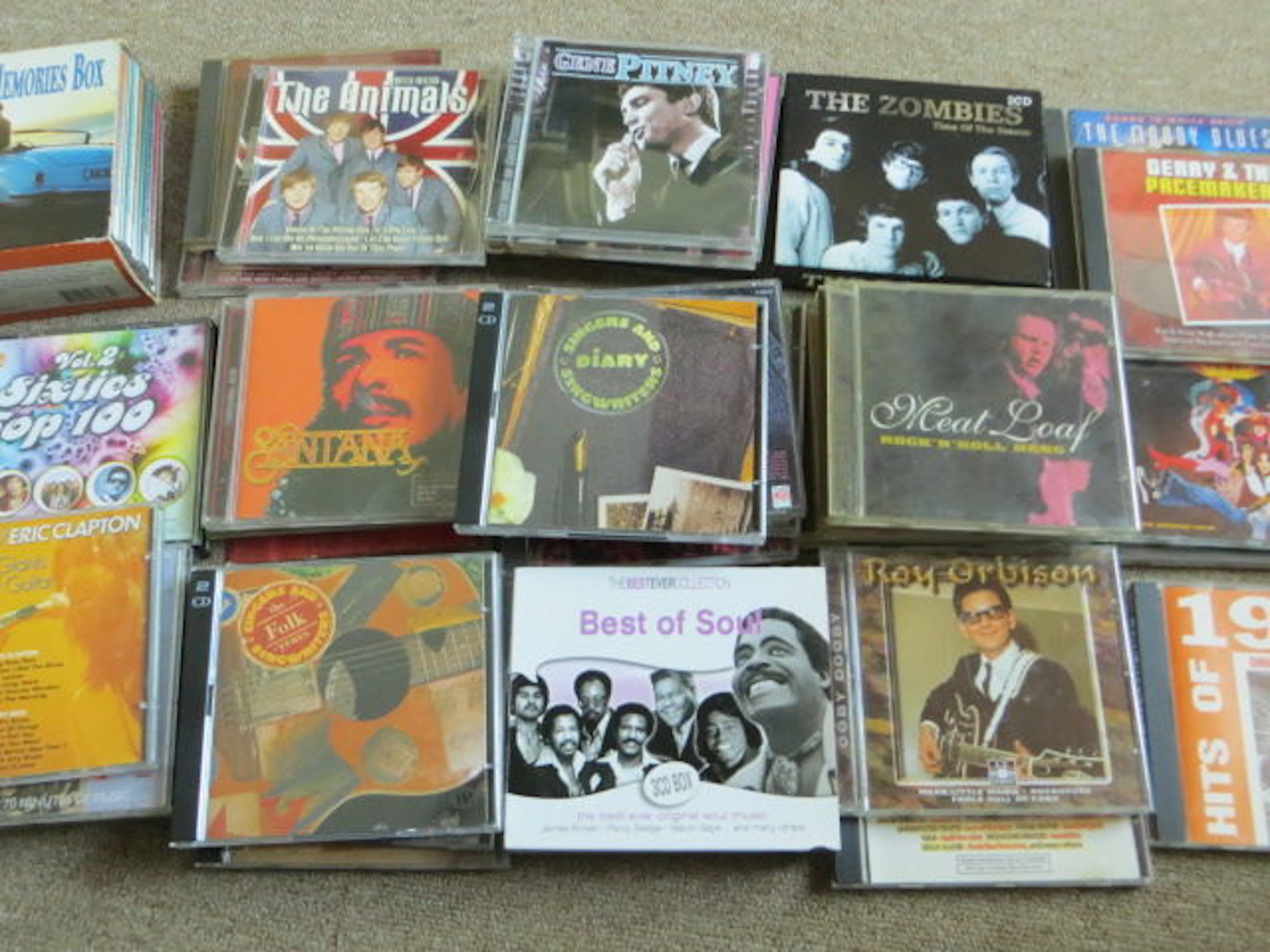 Pop/ Rock Various Artists - lot of 40 CD's from the sixties and early seventies