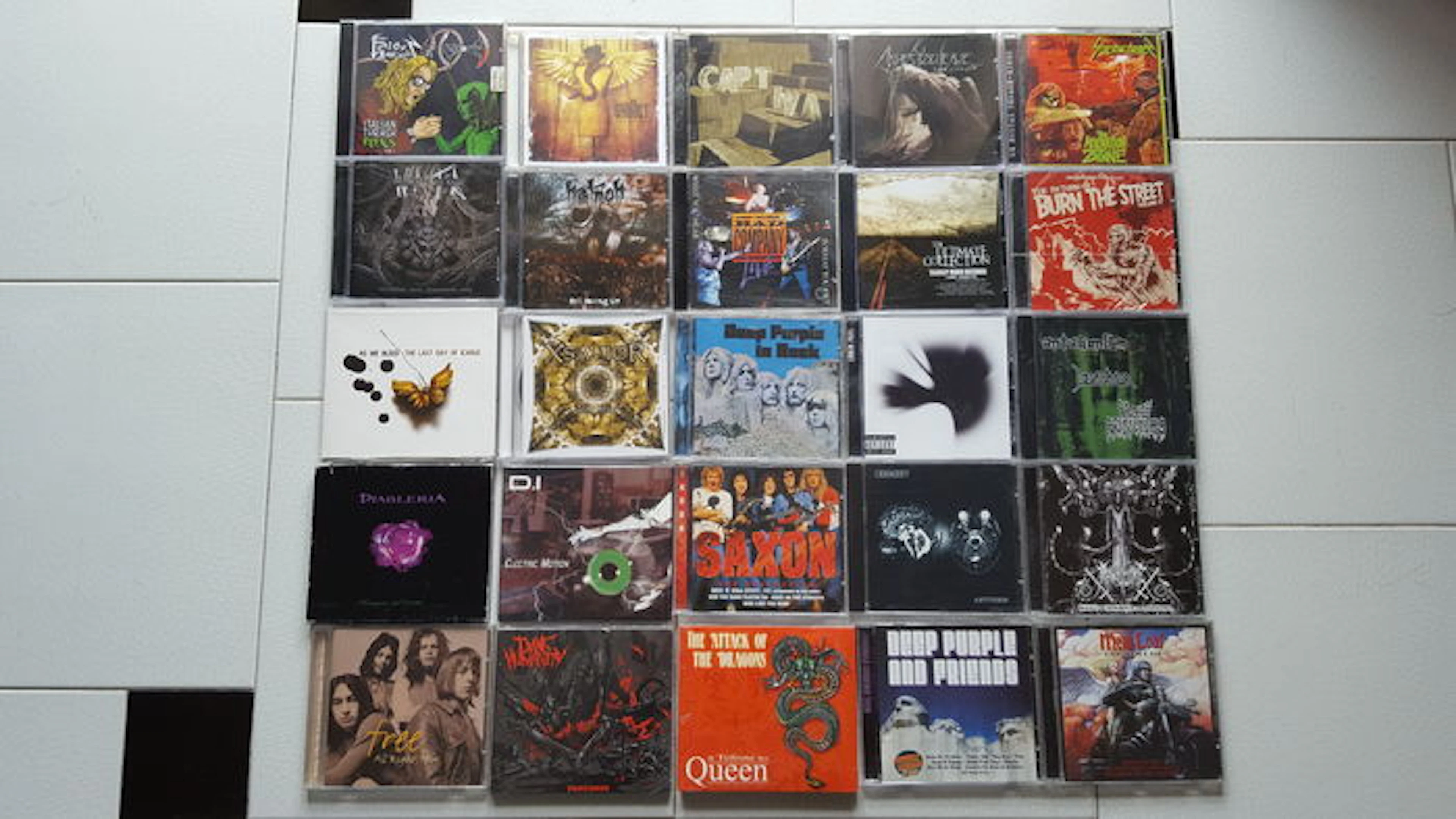 Lot of 51 CD (2 double) Various Metal/Hard/Death