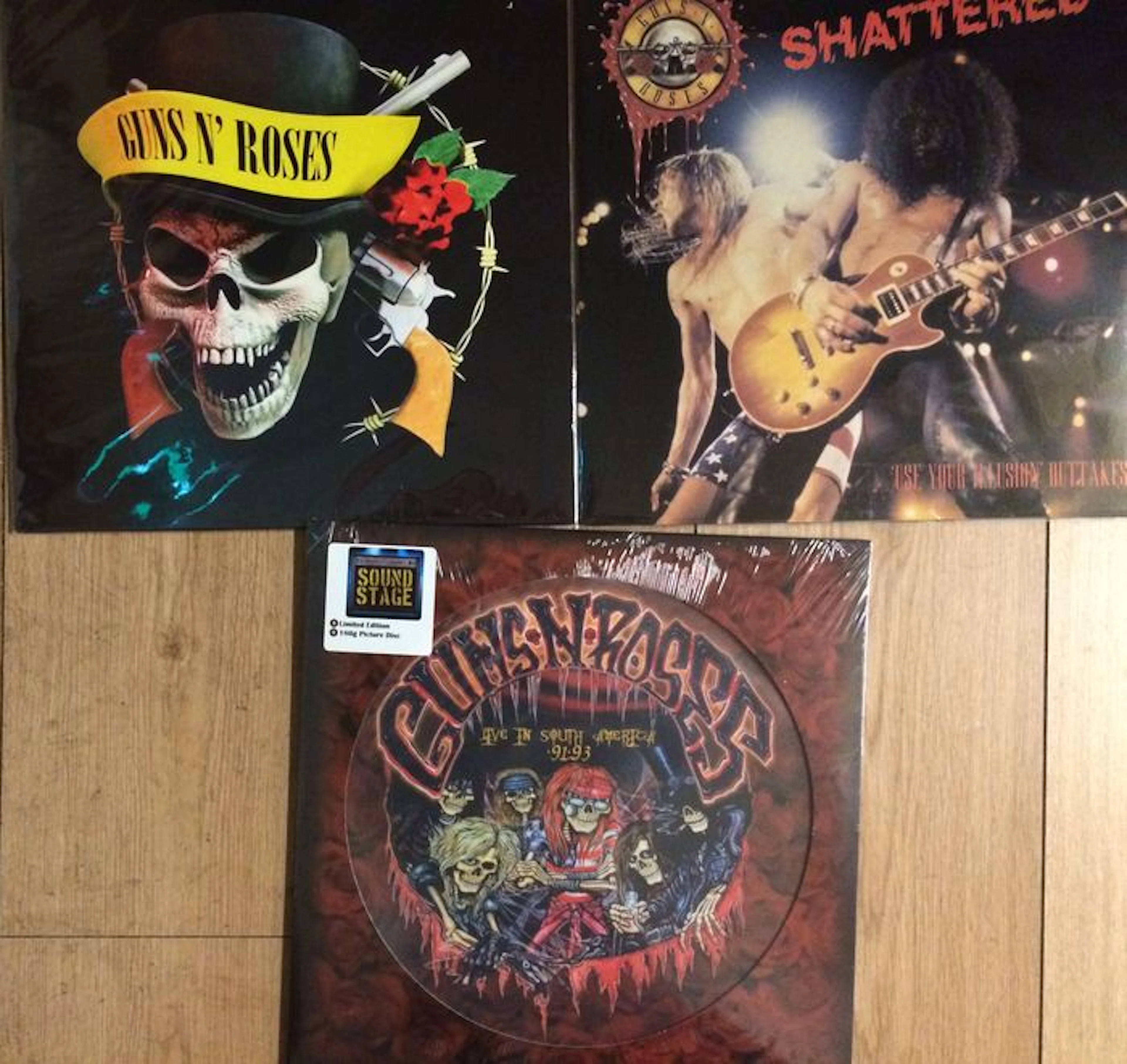 Guns N' Roses LP set || 3 LP's || Still in sealing || Limited edition