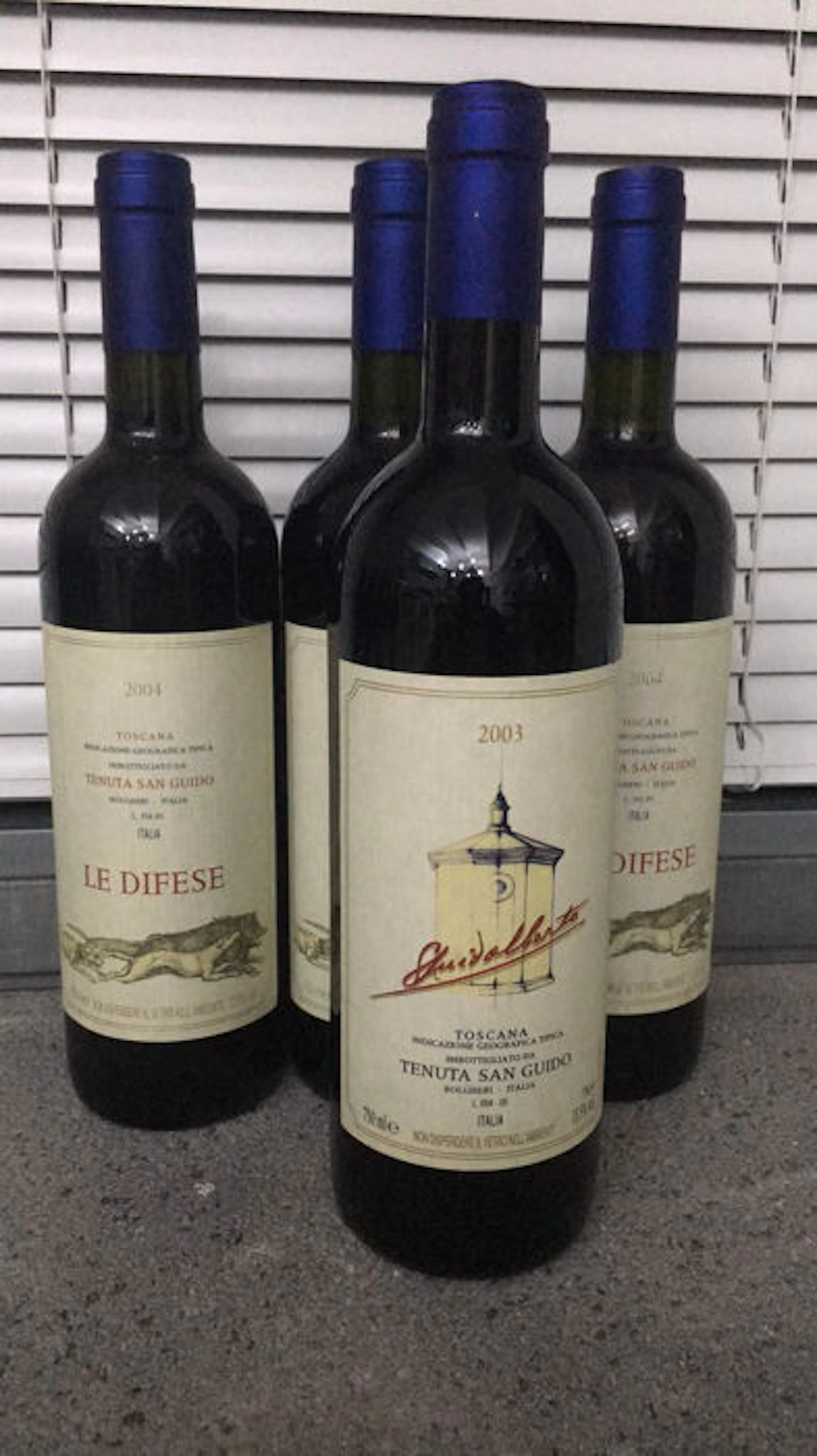 Tenuta San Guido - 2003 Guidalberto x 1 bt & 2004 Le Difese x 3 bt
