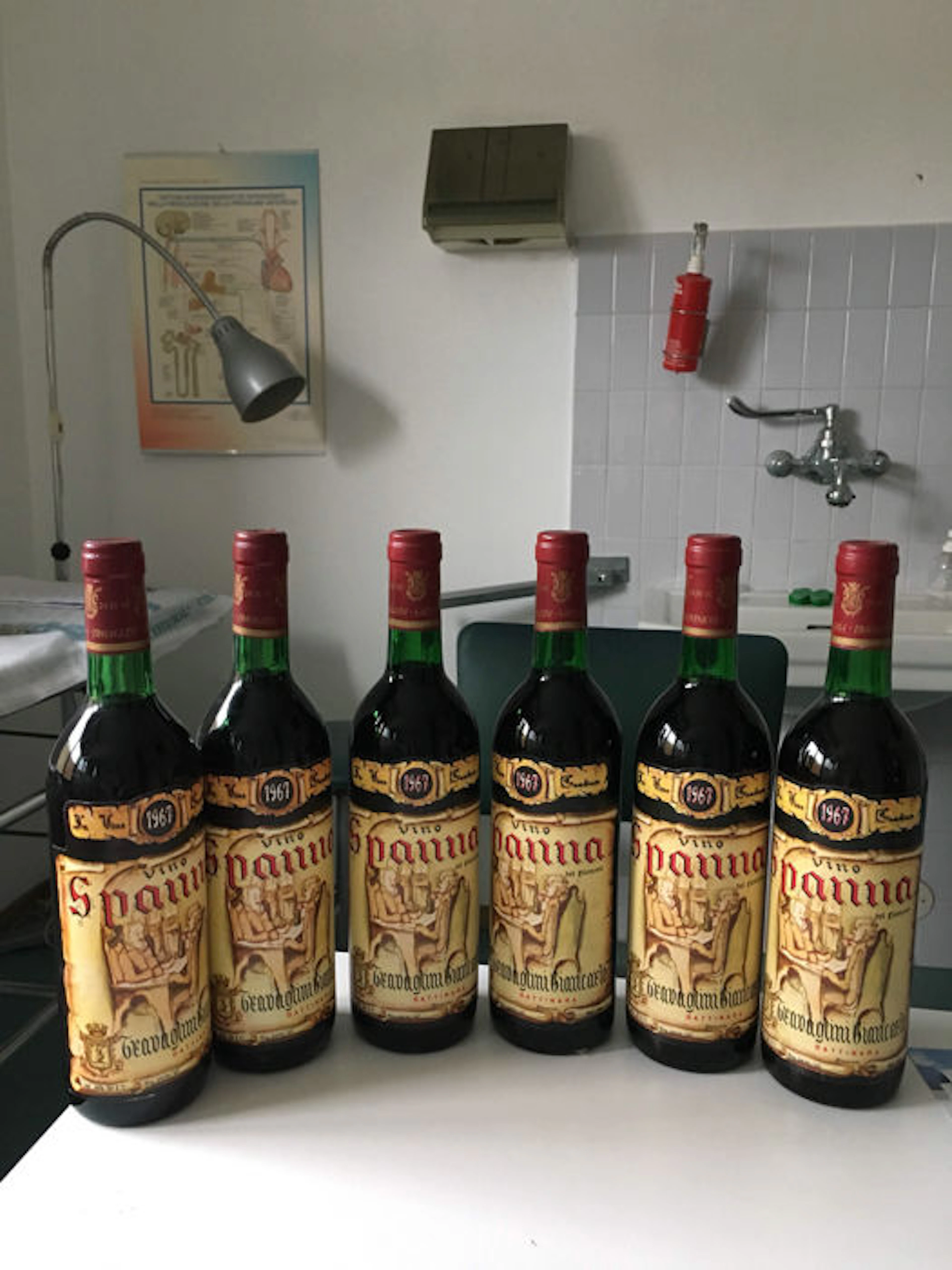 Spanna Travaglini 1967 Gattinara 6 Bottiglie