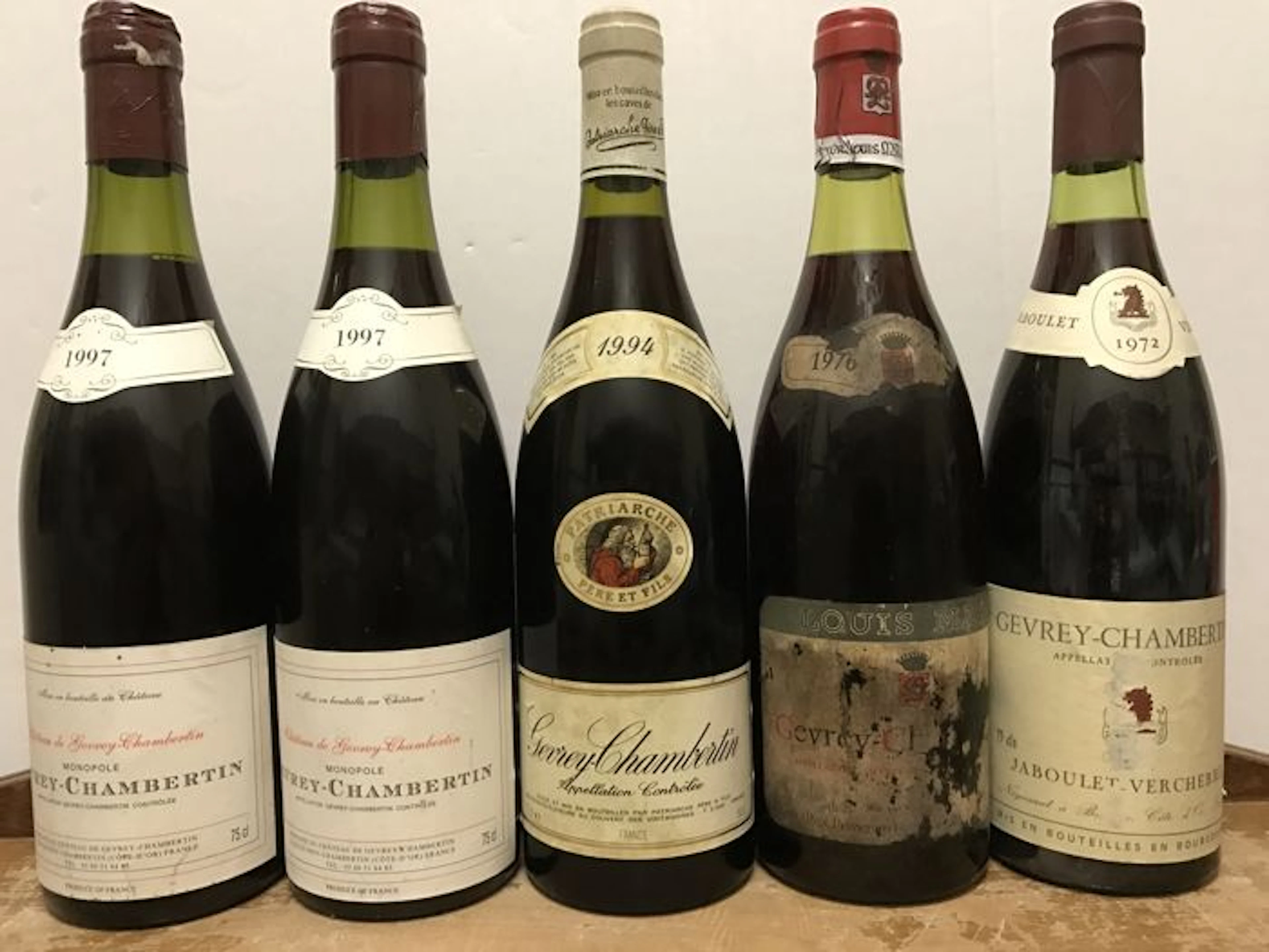 2 x 1997 Château Gevrey-Chambertin, Monopole Gevrey-Chambertin, 1994