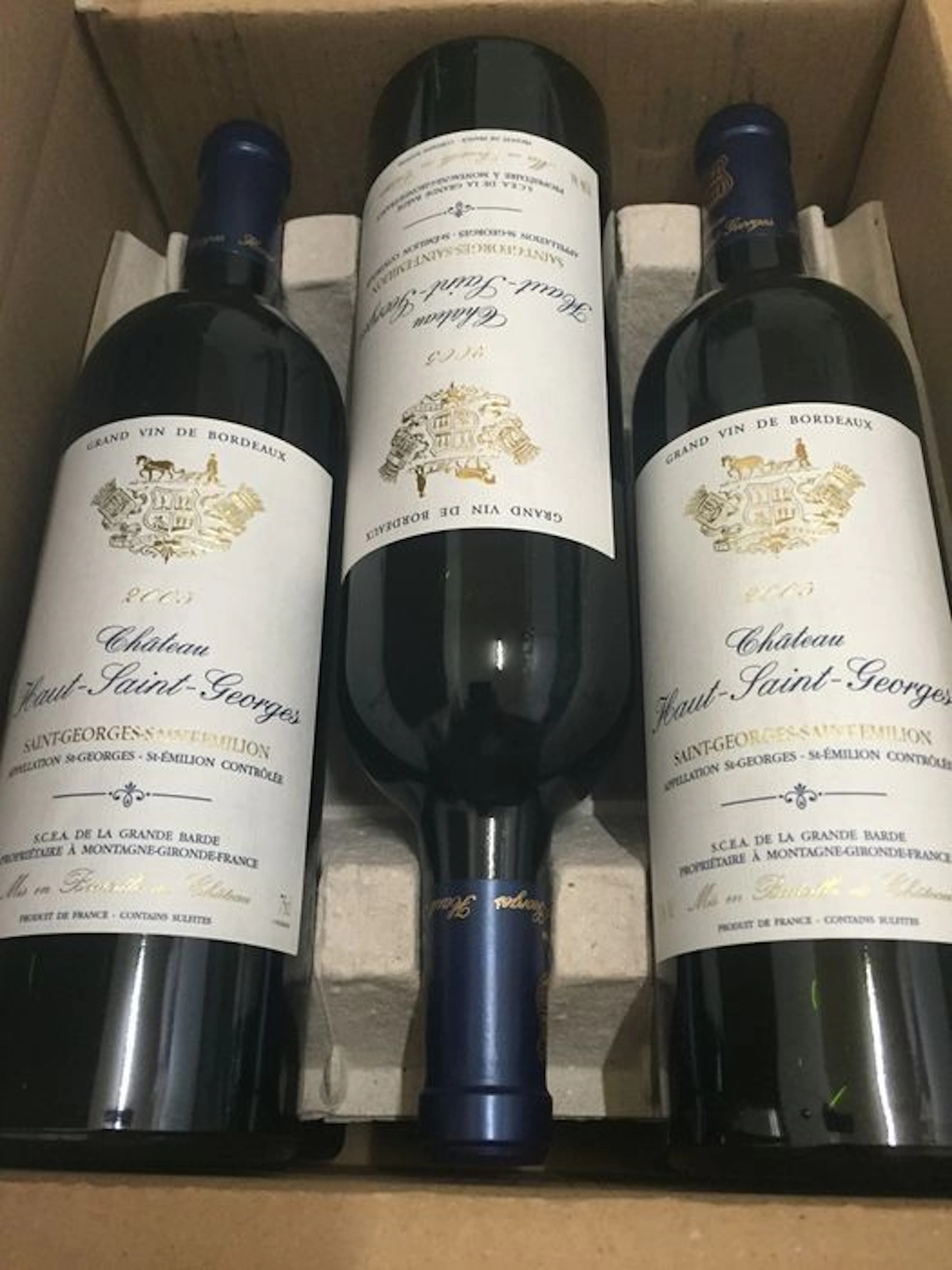 2005 Château Haut Saint-Georges, Saint-Georges-Saint-Emilion – A total