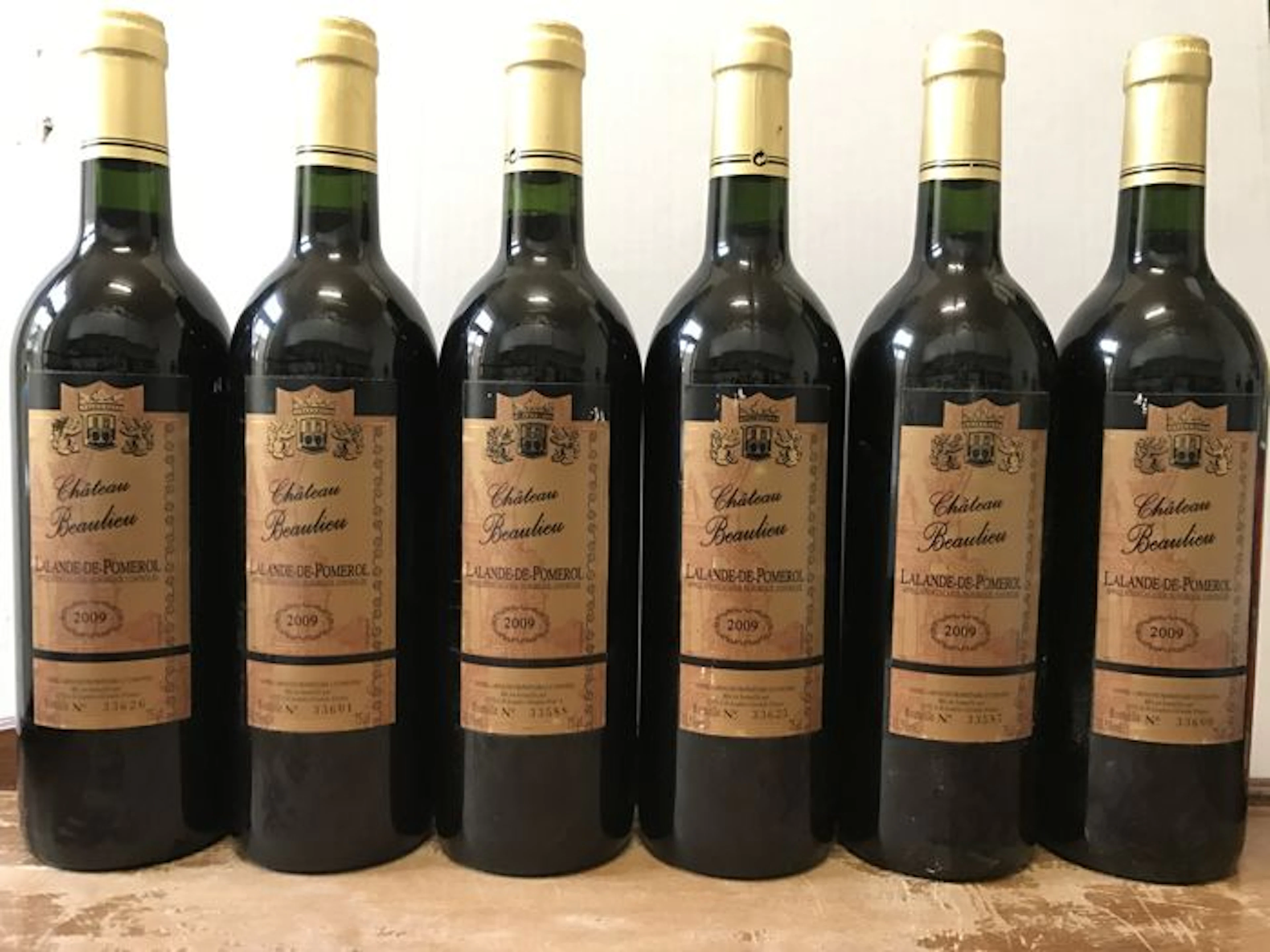 2009 Château Beaulieu, Lalande-de-Pomerol – 6 bottles in total