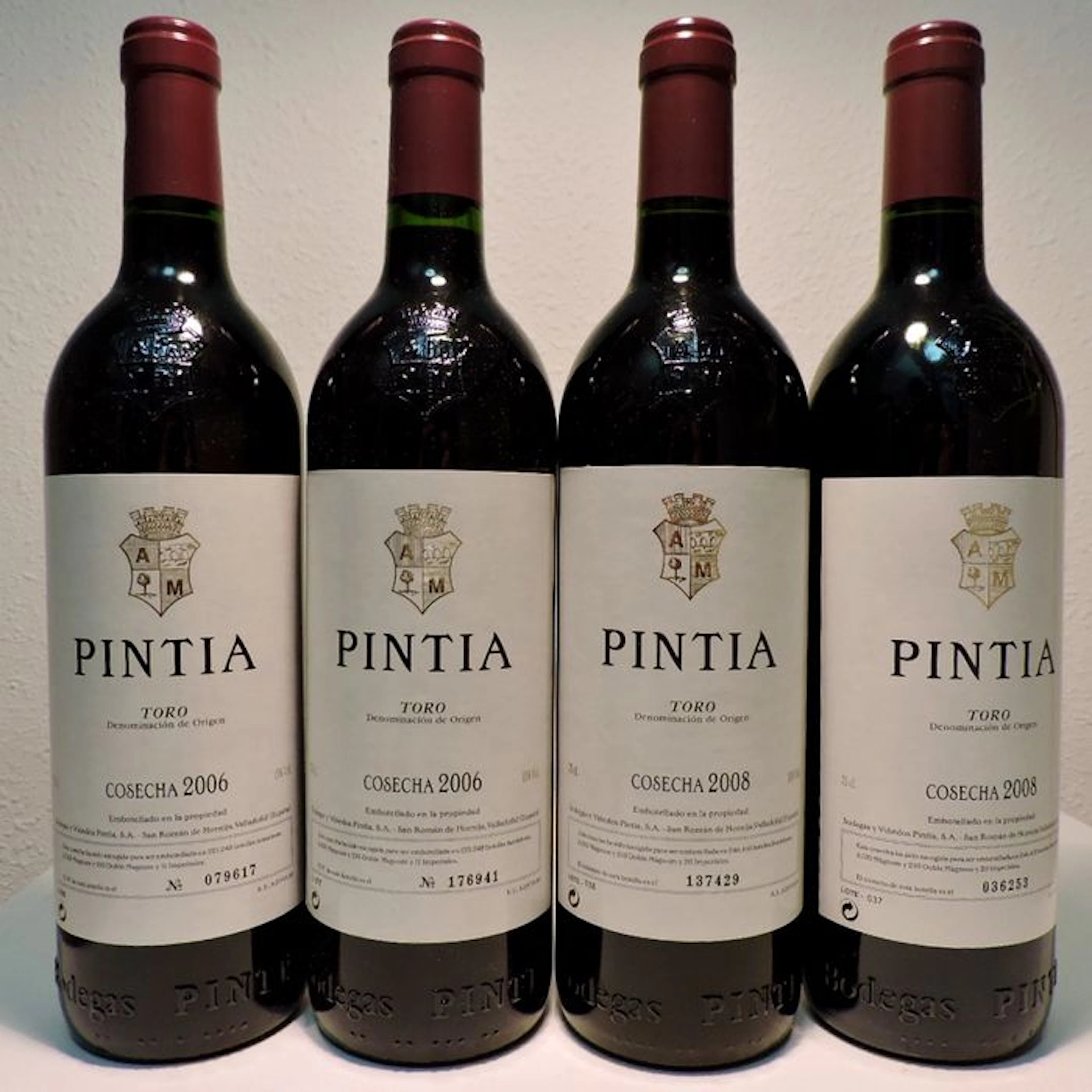 Vega Sicilia Pintia Gran Reserva, Toro; 2008 x 2 & 2006 x 2 - 4 bottles