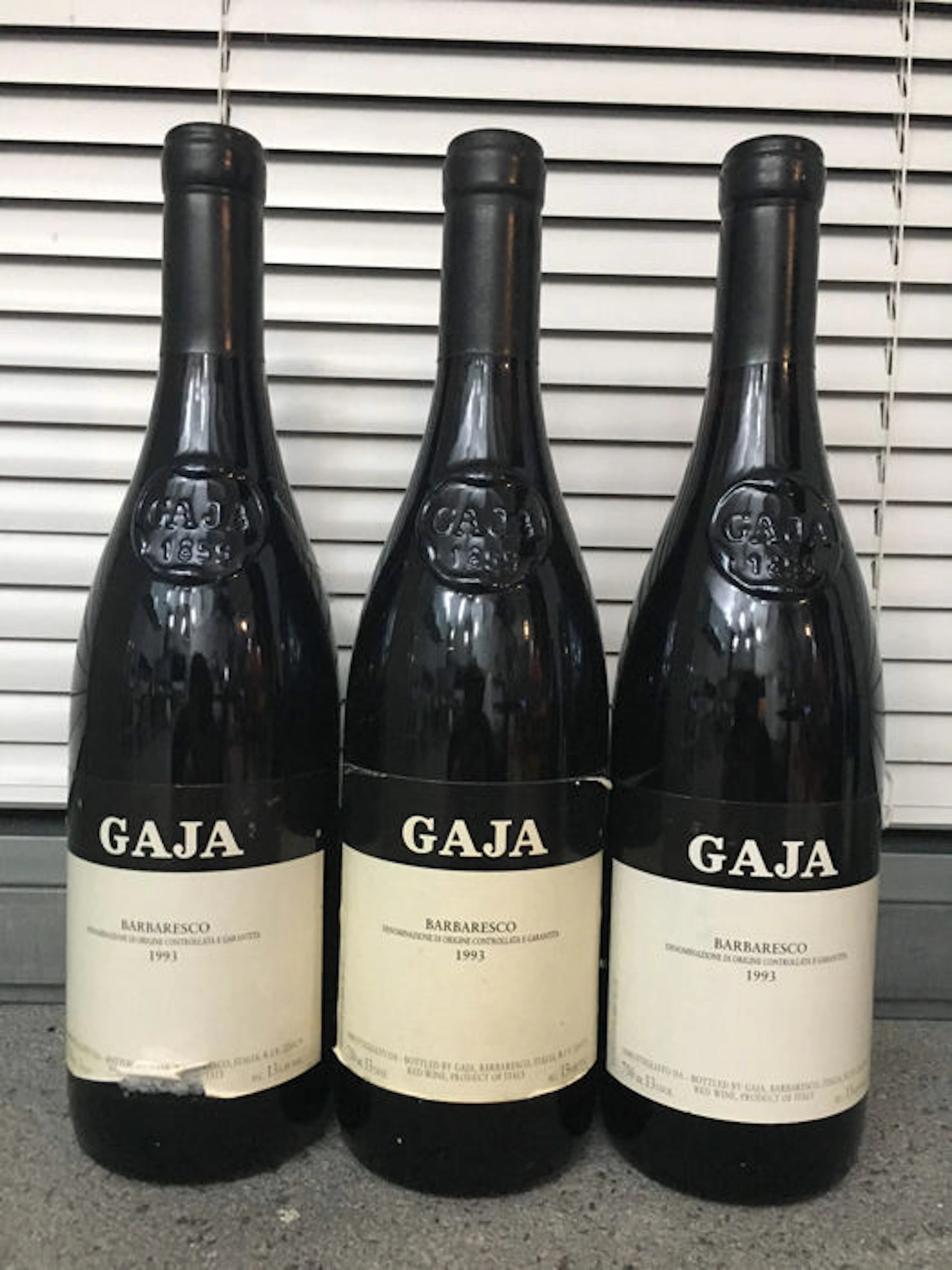 1993 Gaja Barbaresco - 3 bottiglie
