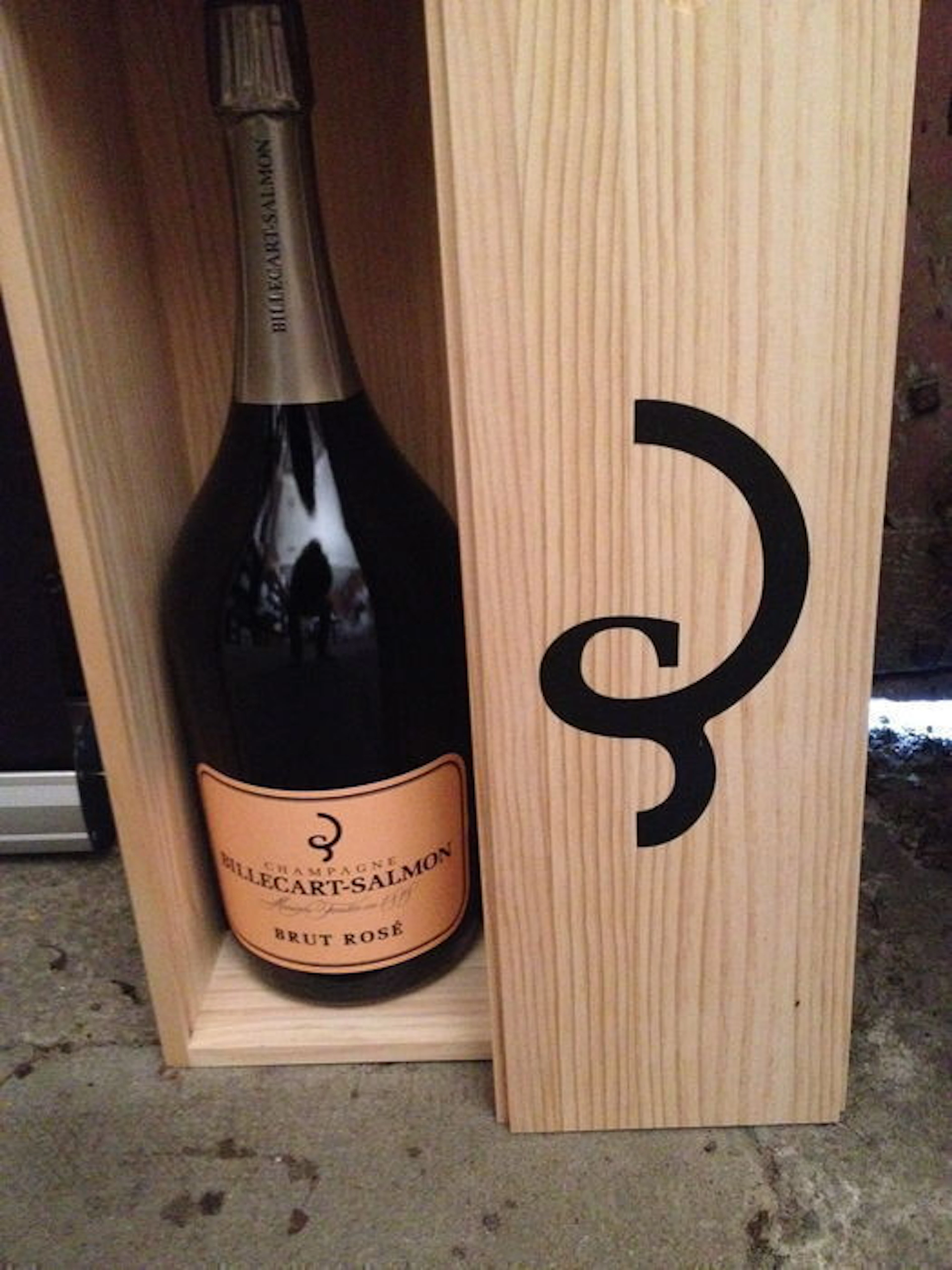 Billecart-Salmon Rosé Champagne - 1 Jeroboam (3 litres) in wooden case