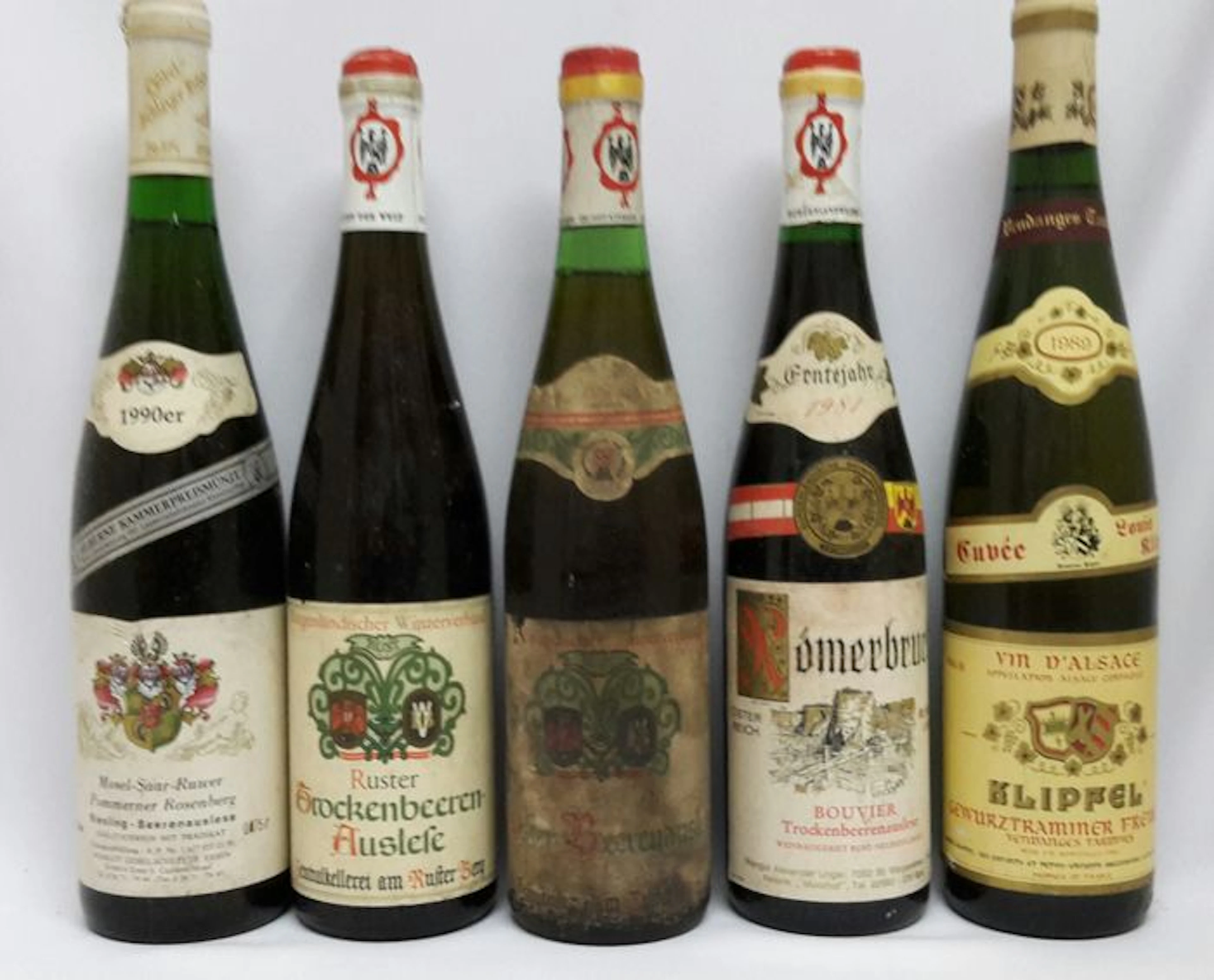 1990 Riesling Beerenauslese Pommerner Rosenberg & NV Ruster Trockenbeerenauslese