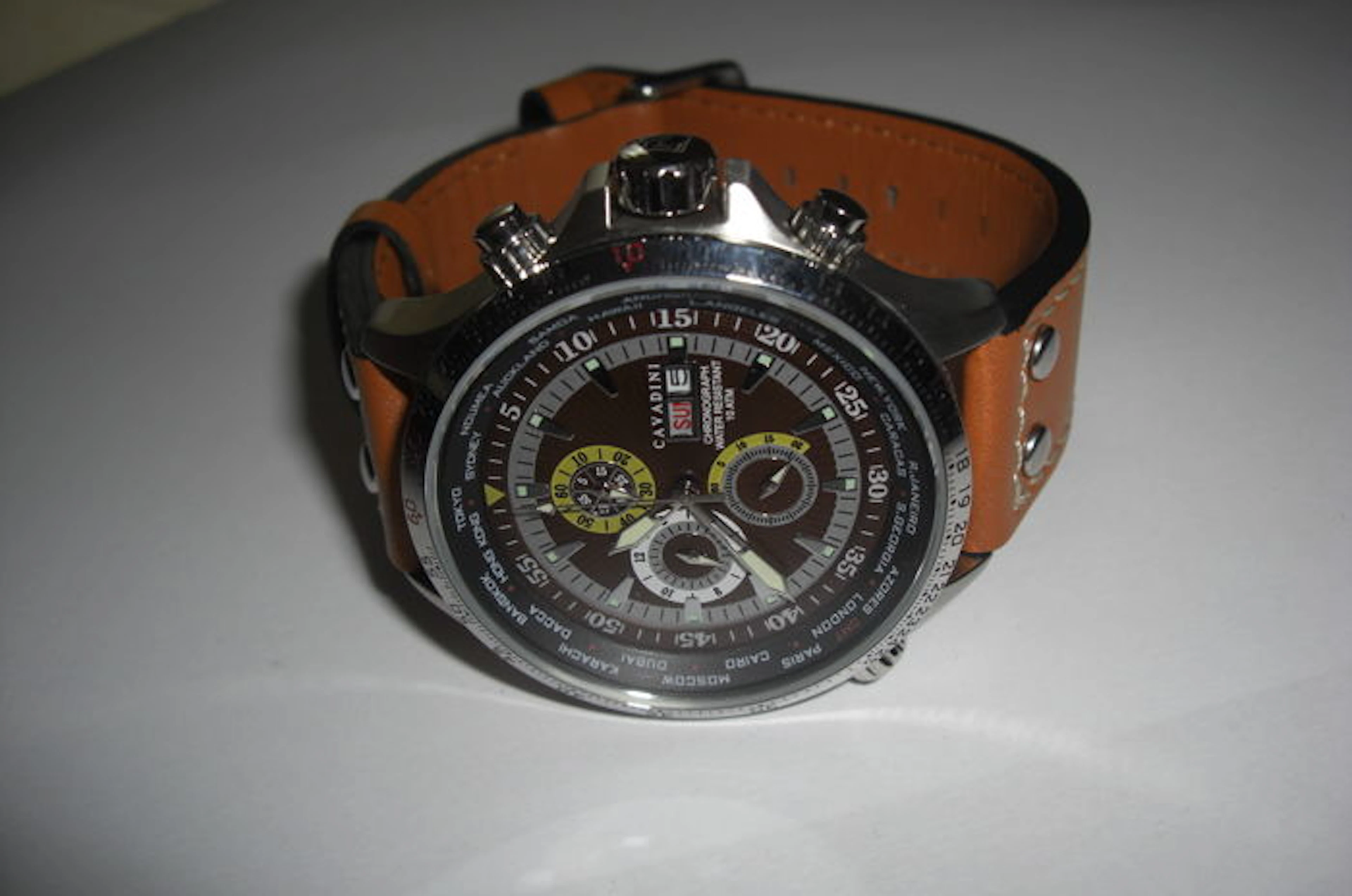 Cavadini – Men's chronograph watch – 2016