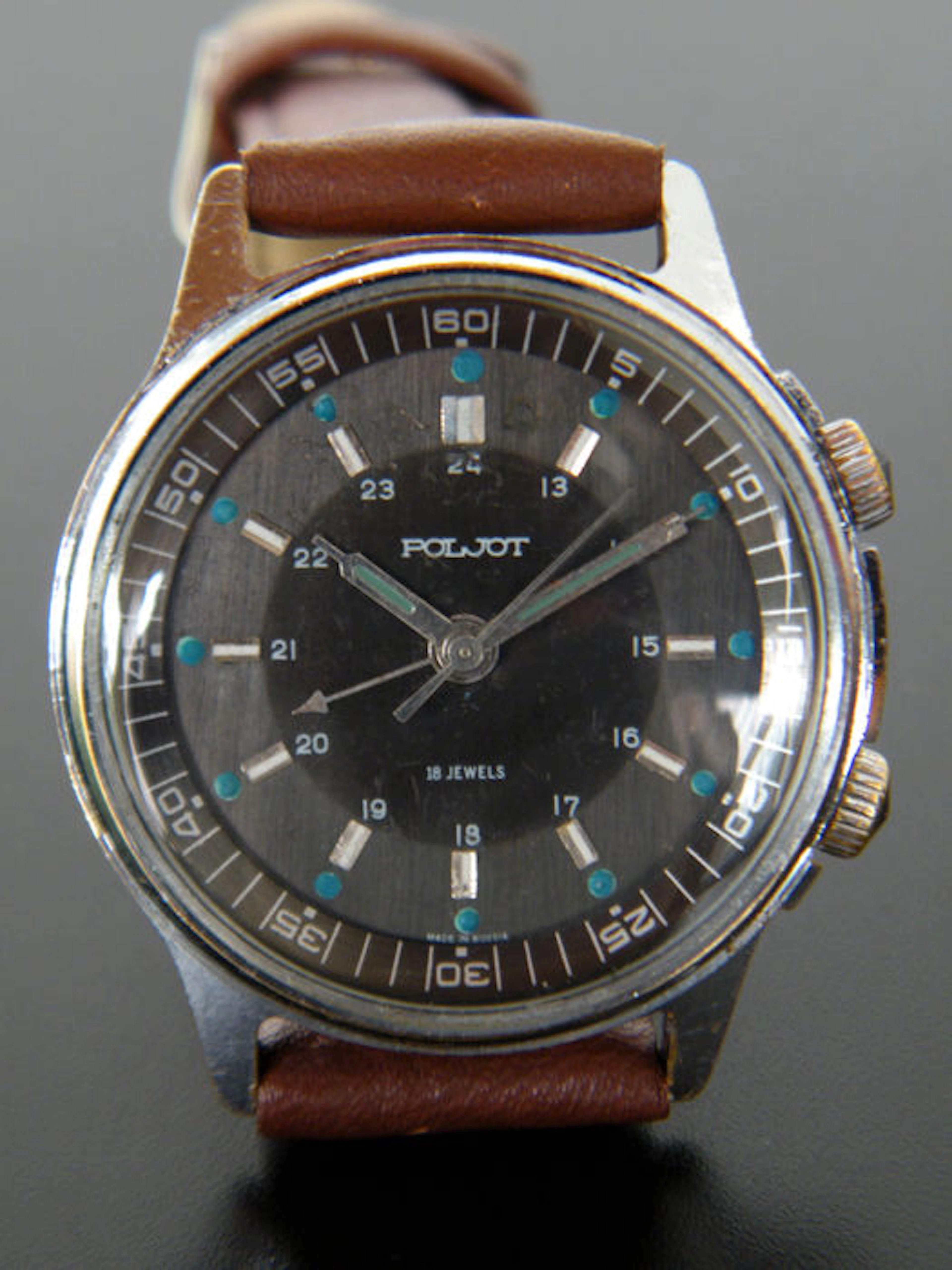 Poljot Alarm – Russian Men's Wristwatch – 1970s