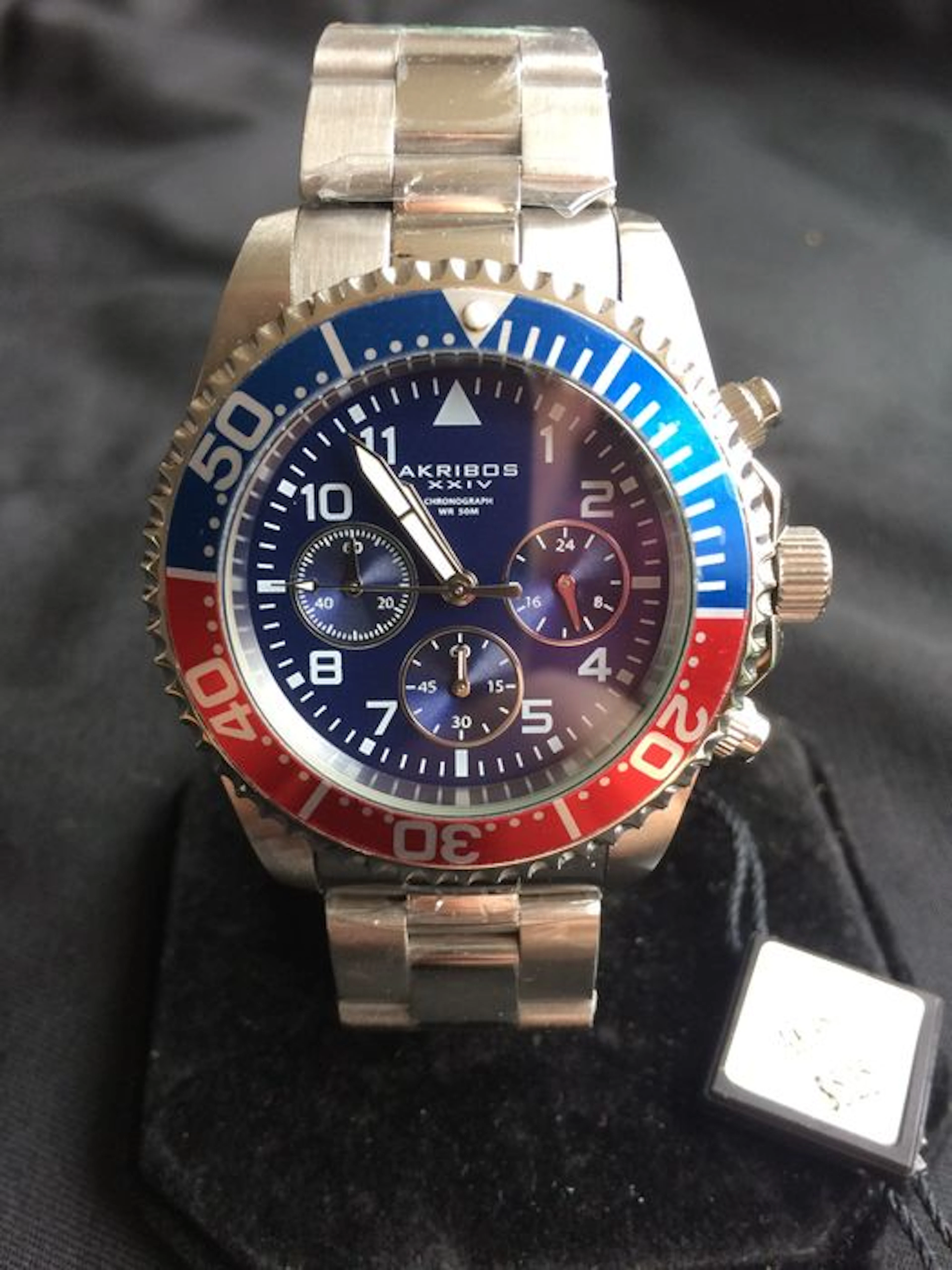Akribos XXIV AK950 Chronograph | AK950SSBU
