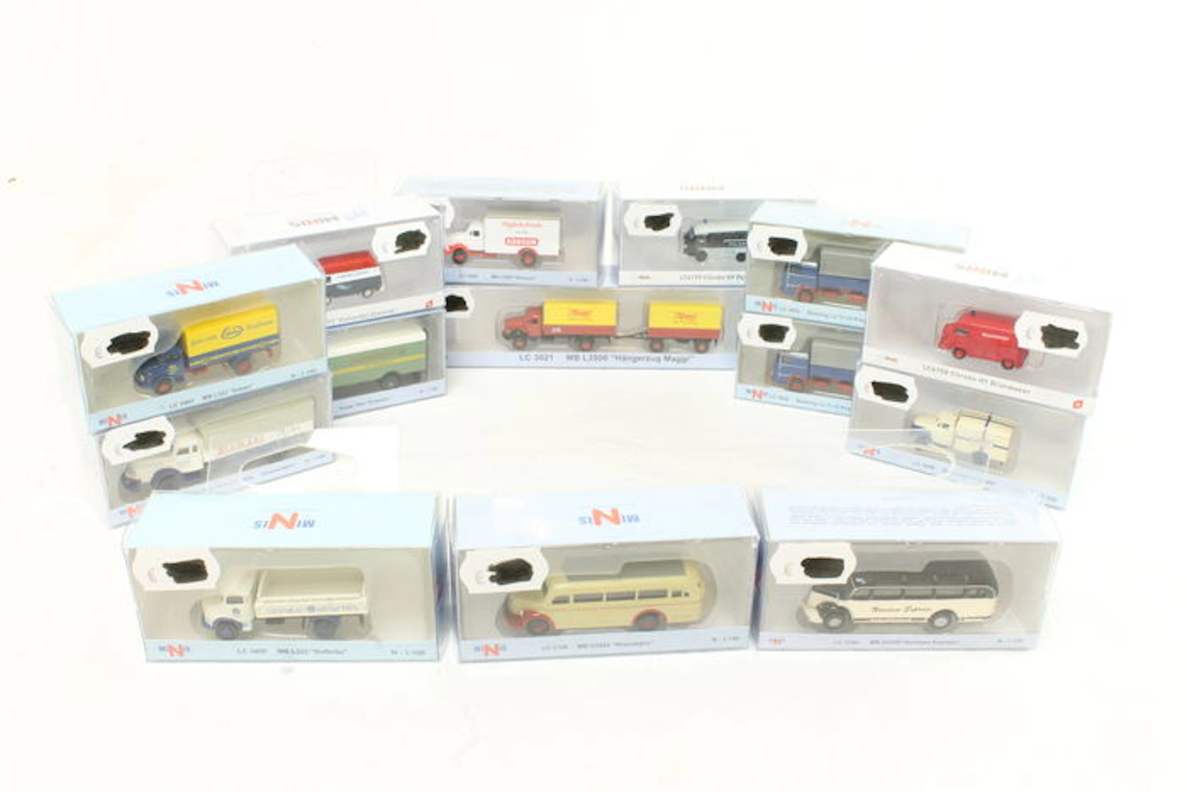 Lemke Minis N - 14 various carriages