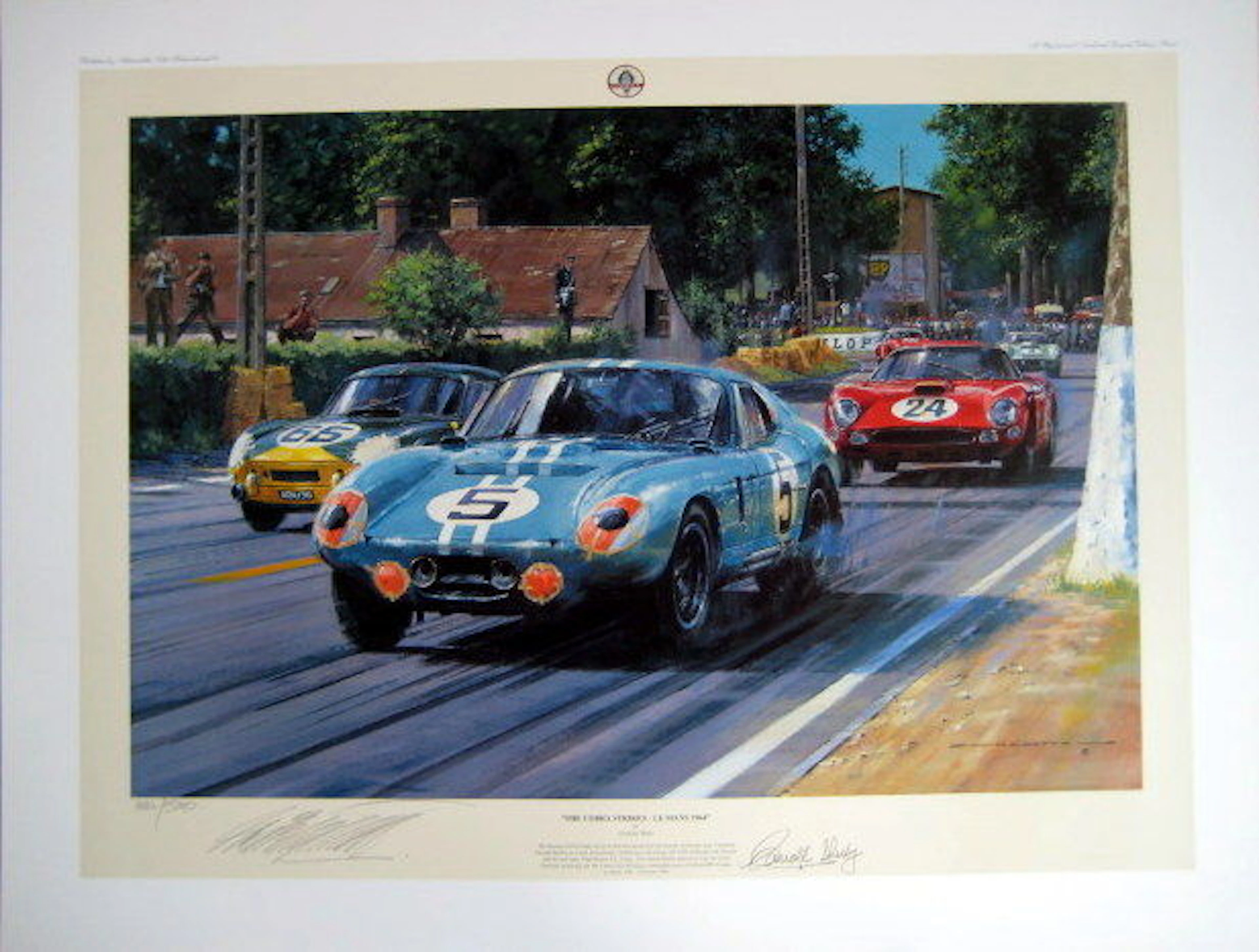 "The Cobra Strikes - Le Mans 1964" - Cobra Coupe from Gurney/Bondurant