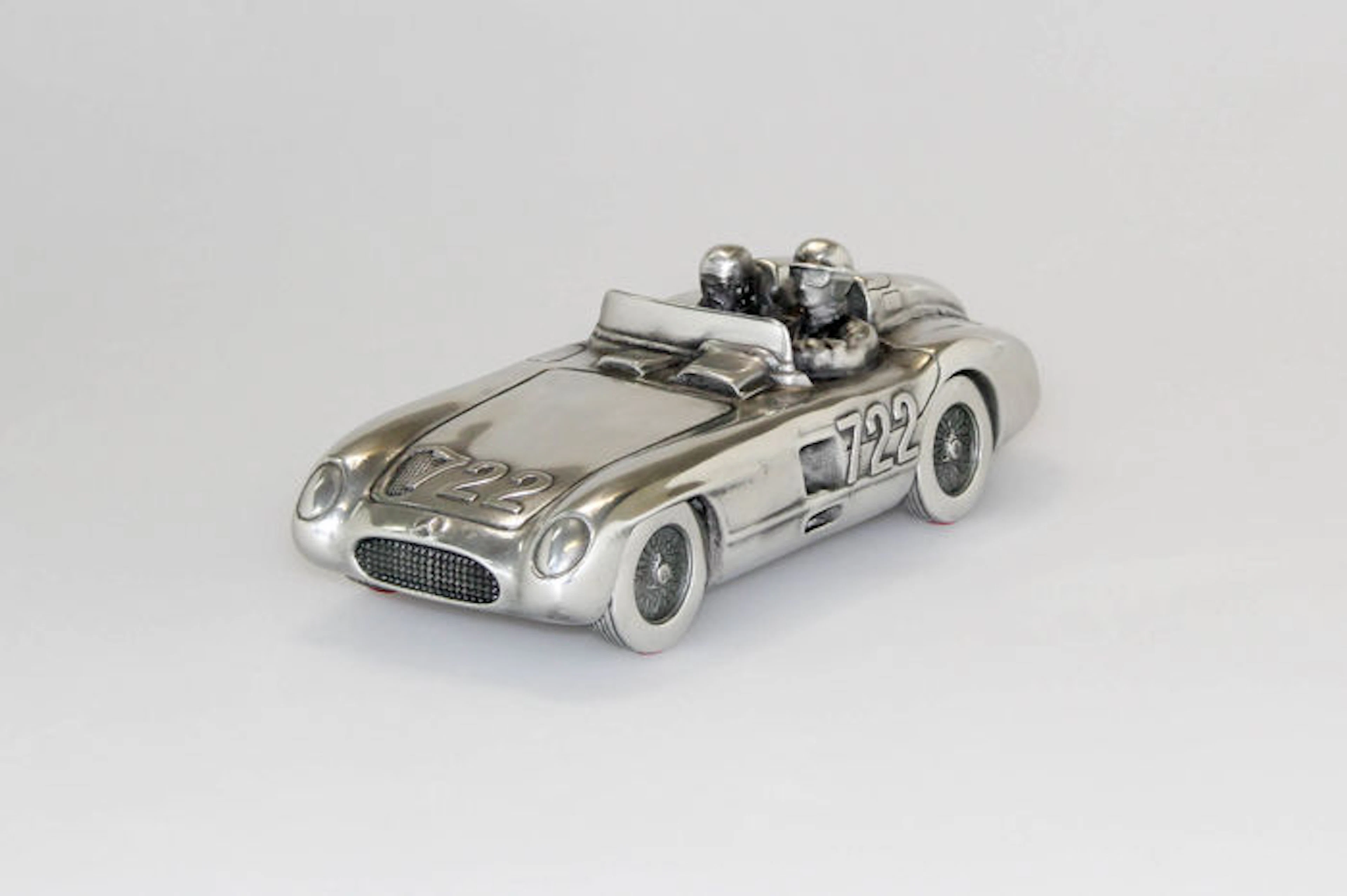 Sculpture from the Mercedes Benz 300 SLR MM 1955 27 x 11 cm