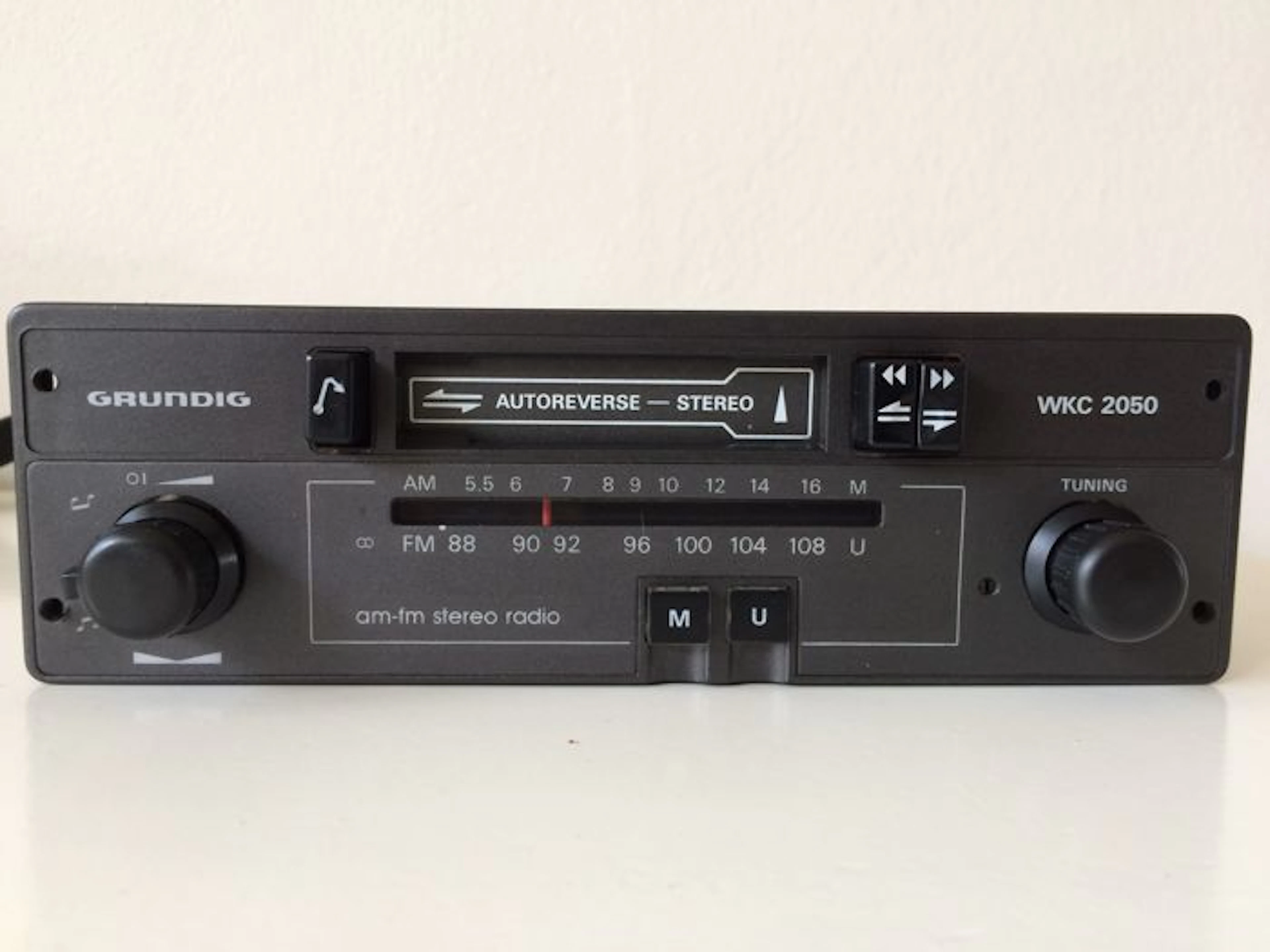Grundig WKC 2050 stereo radio-cassette 1984