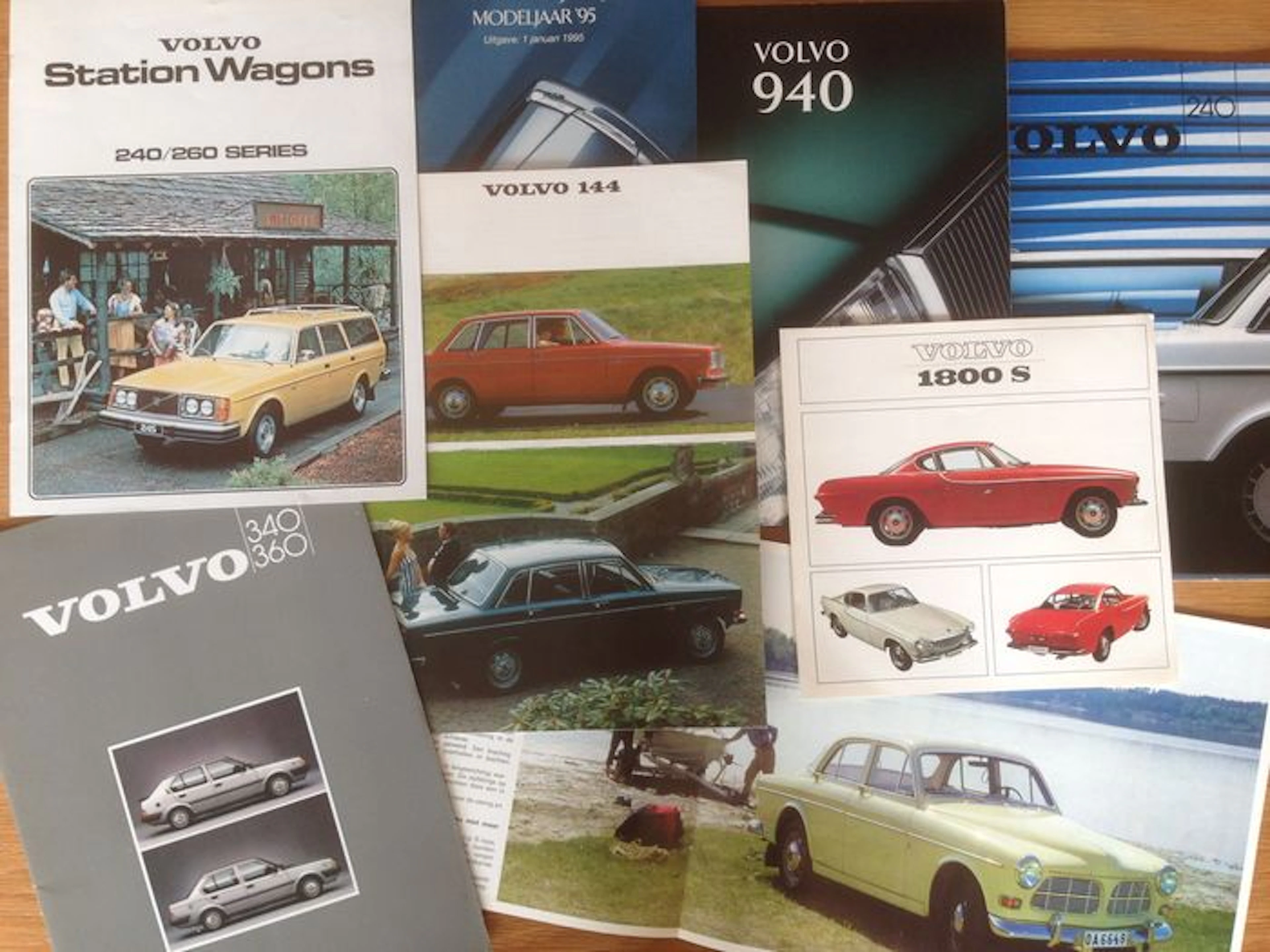 Volvo - 9 brochures/price lists - 1965 / 1995