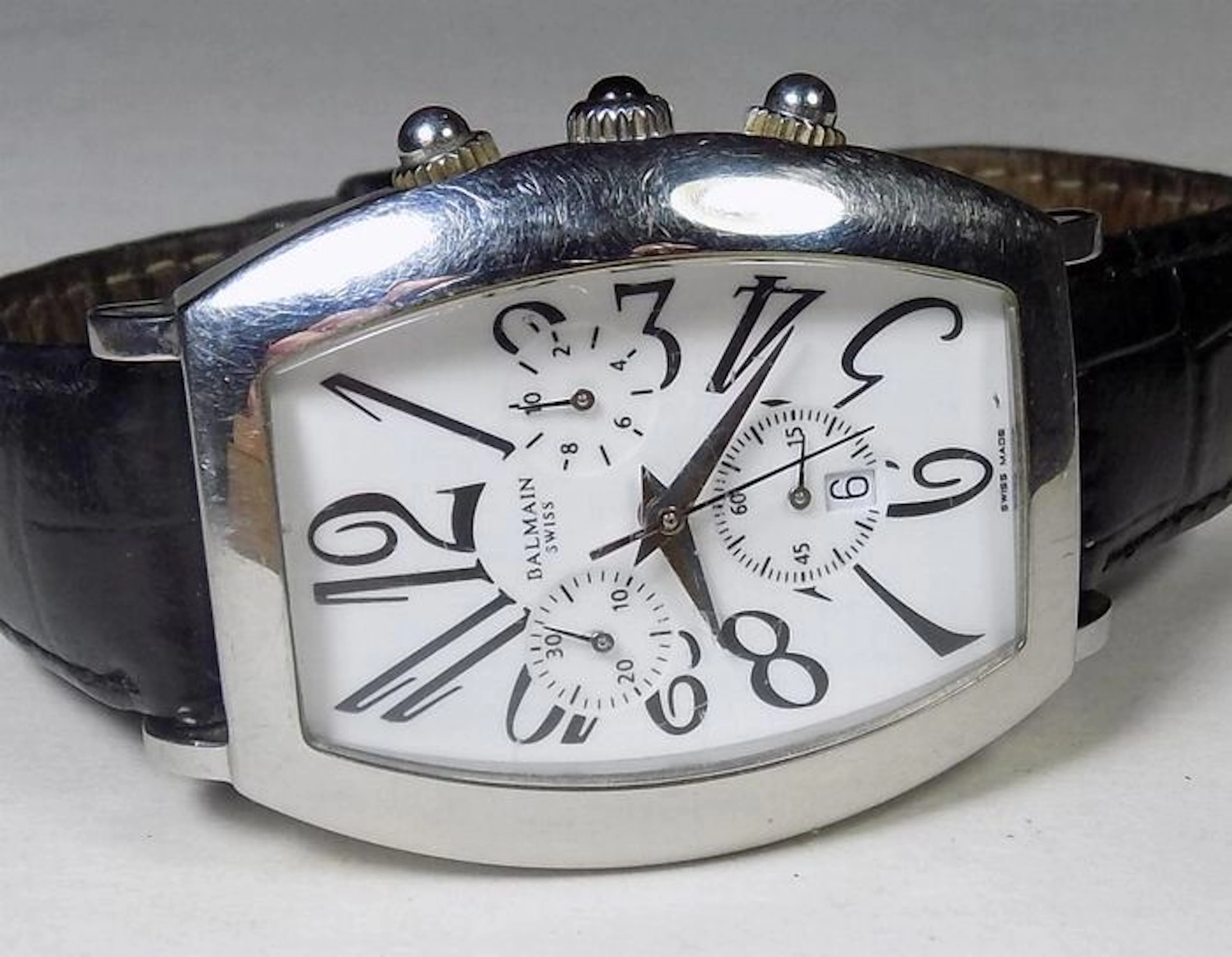 Pierre Balmain - Big Art Deco Style - 1990's - Men's Chronograph