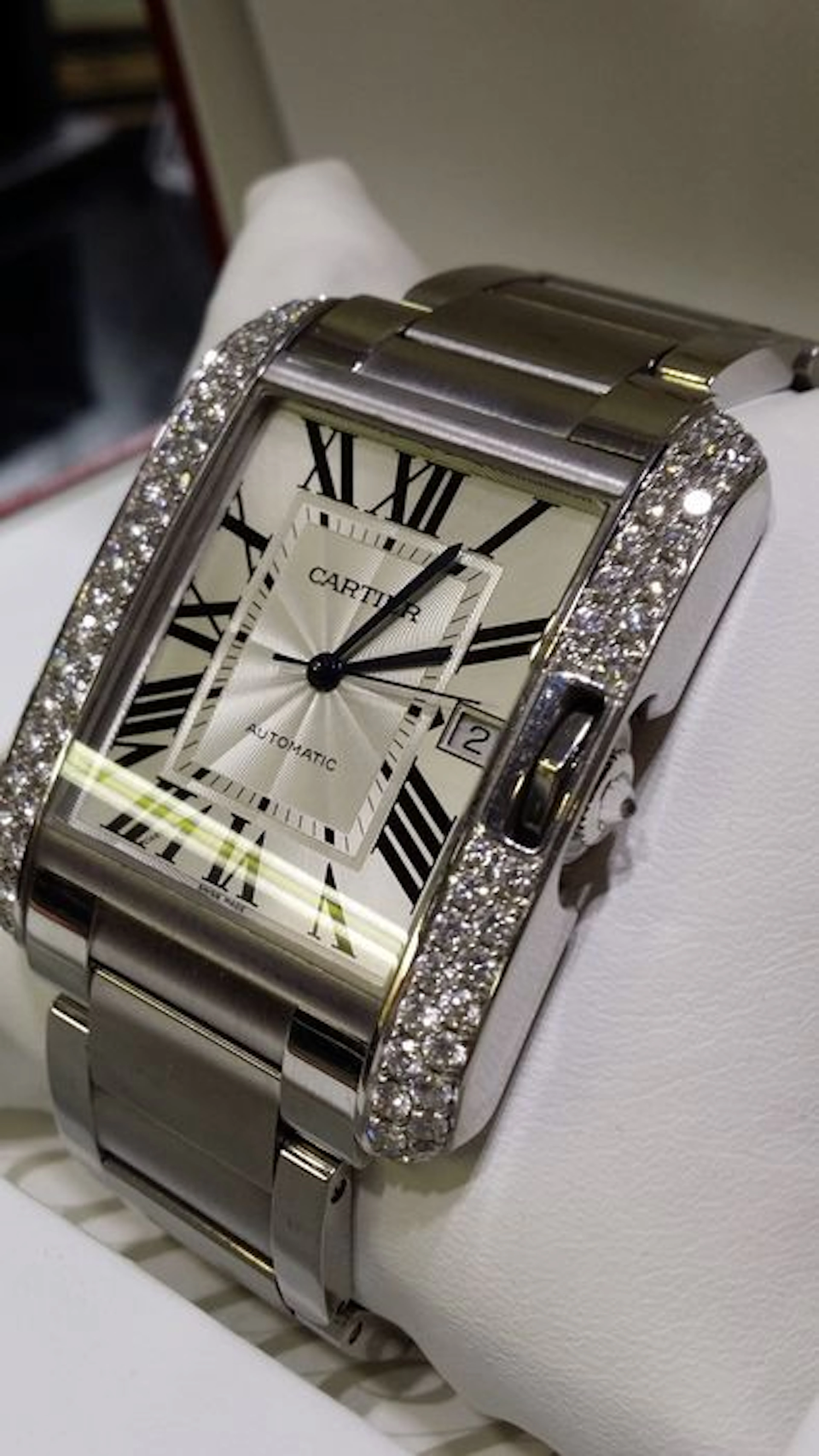 Cartier Tank Anglaise XL Ref. 3507 - Unisex
