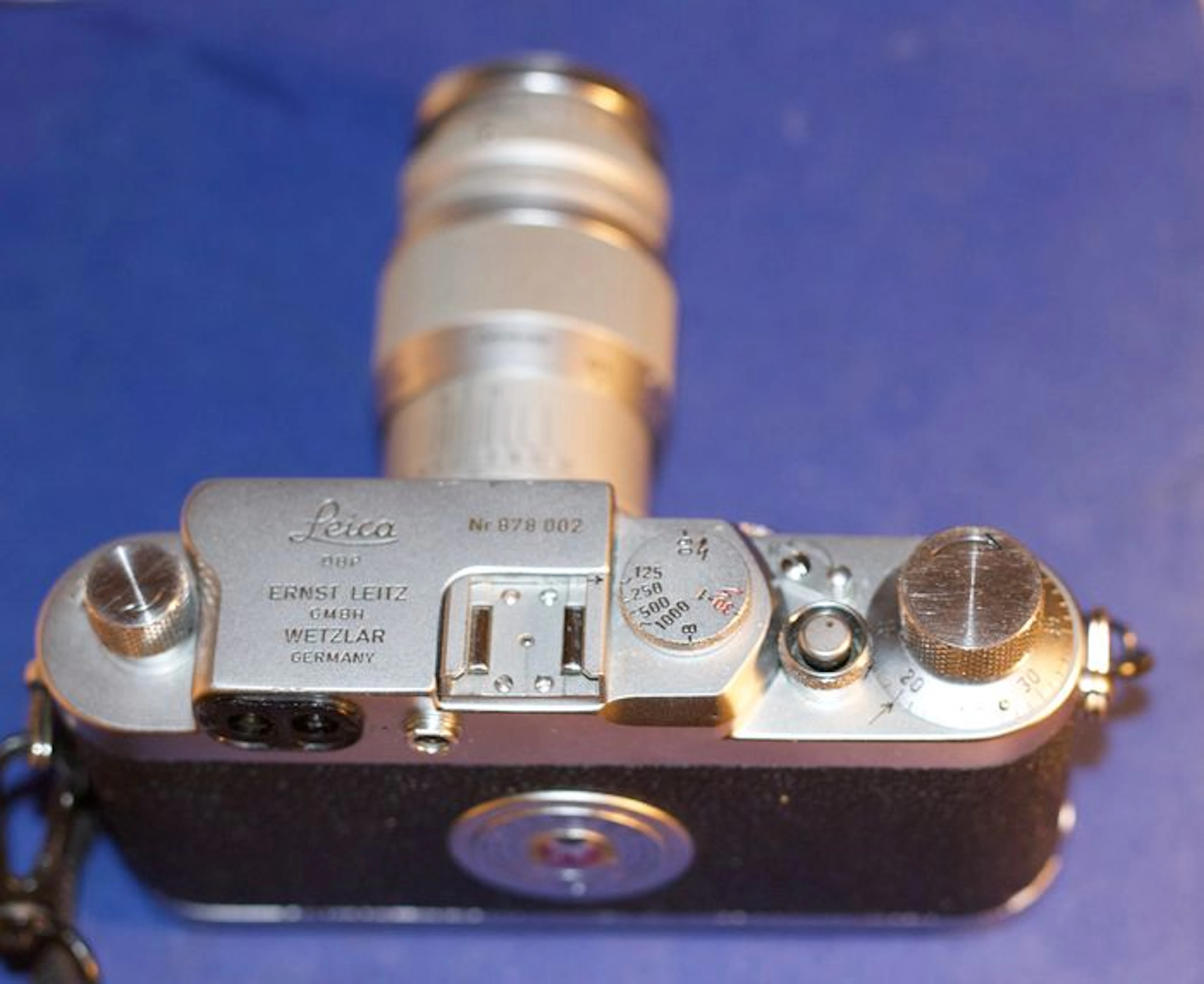 Leica IIIG Photo camera + Lenses + Film Template