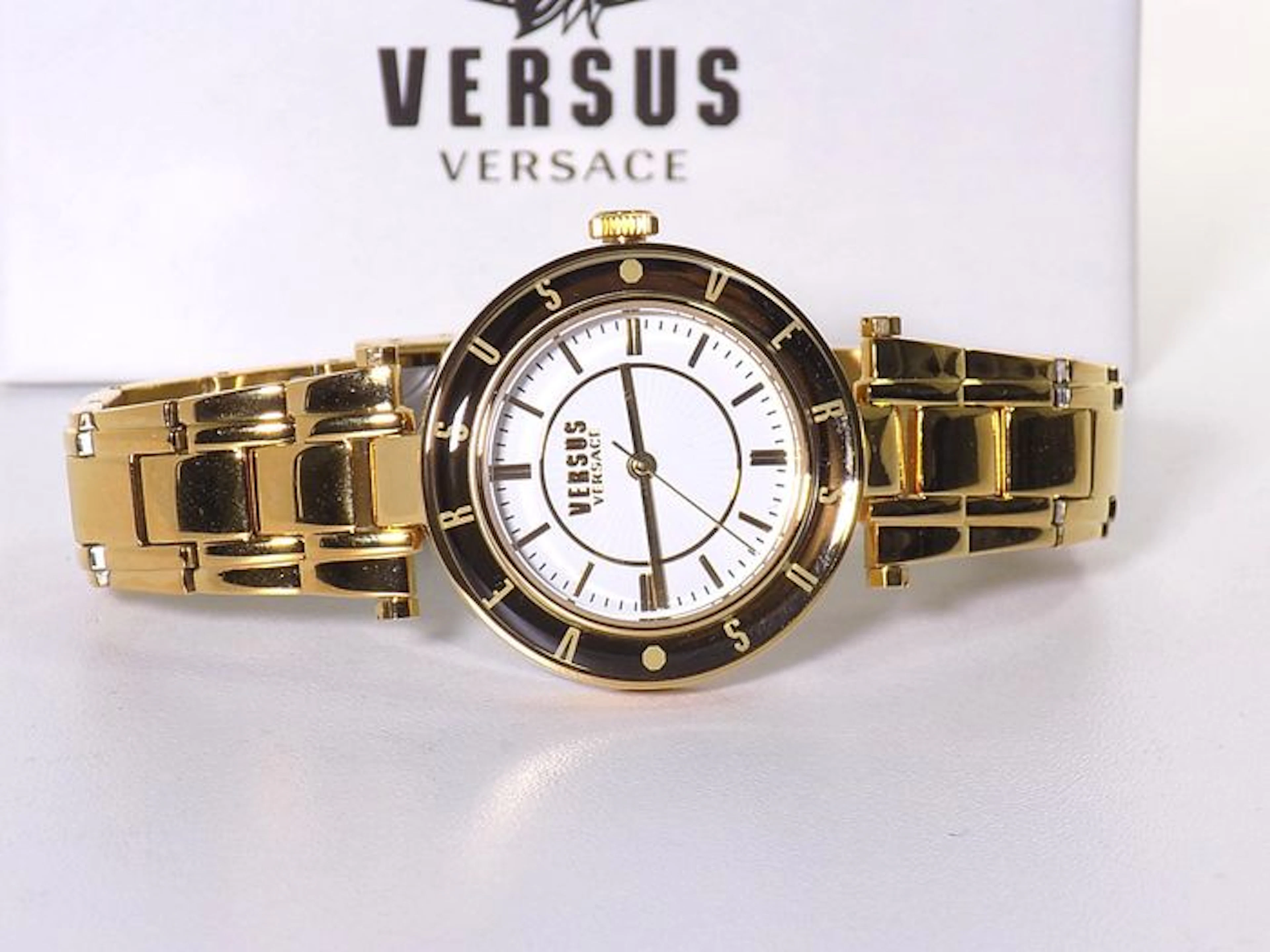 Versus by Versace Gold Plated – Women's watch - In mint condition - 10 - 2017