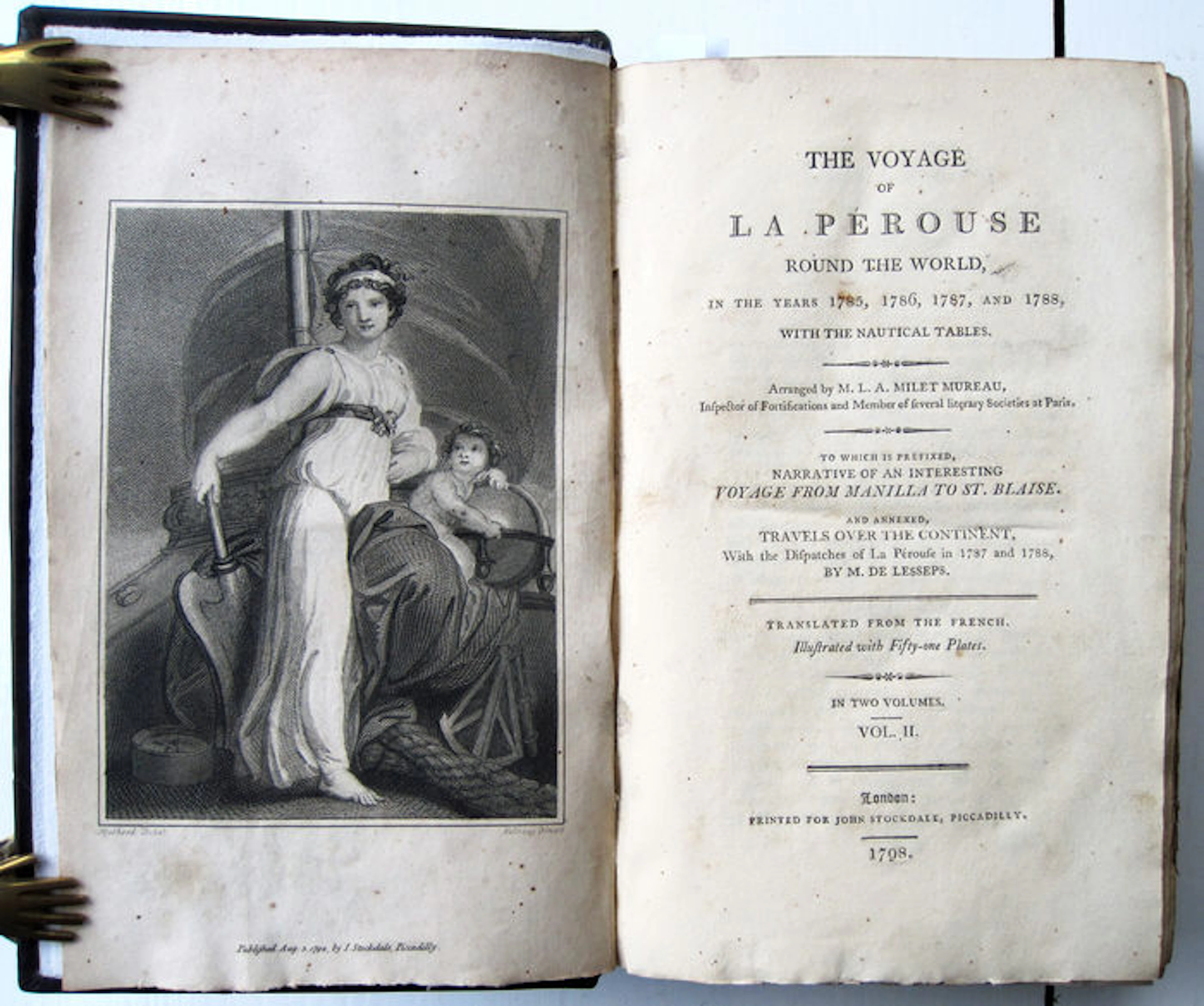 Jean François de Galaup La Perouse - The Voyage of La Perouse Round