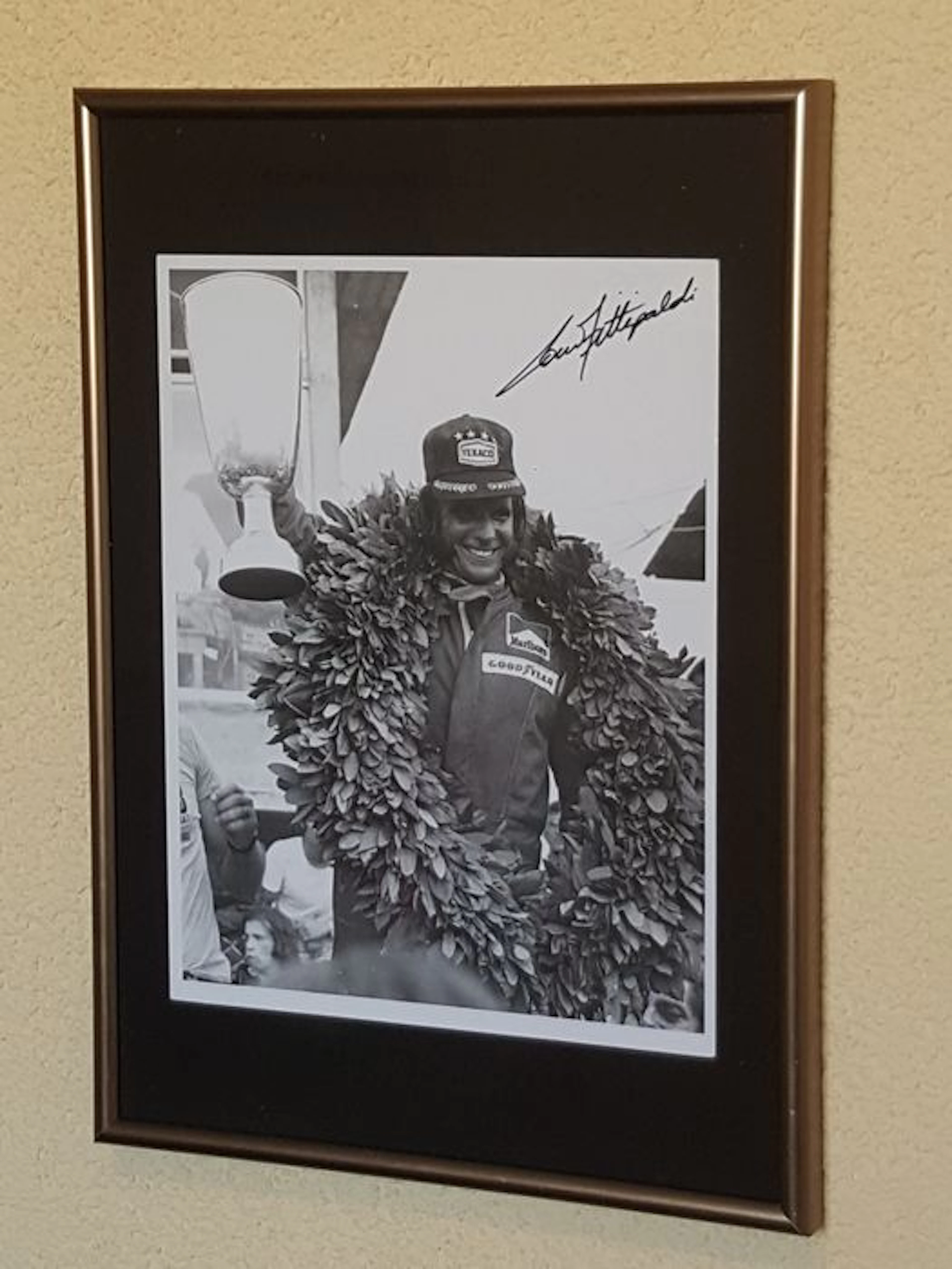 Emerson Fittipaldi - 2 -times world champion Formula 1 - original